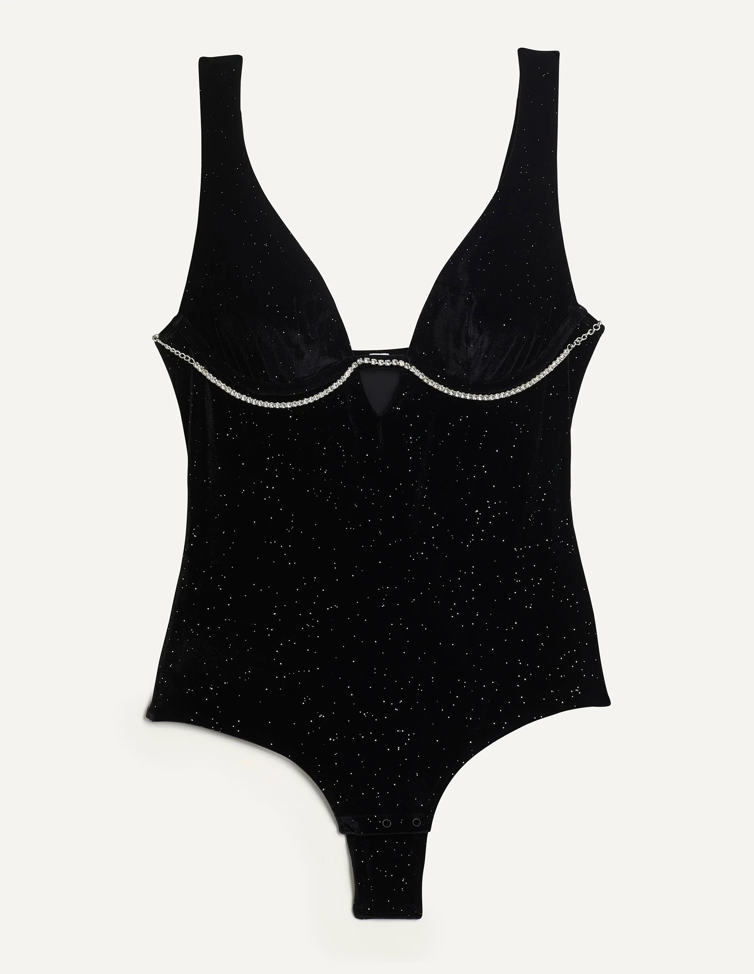 Body gioiello con ferretto in velluto Brilliant - Image 6
