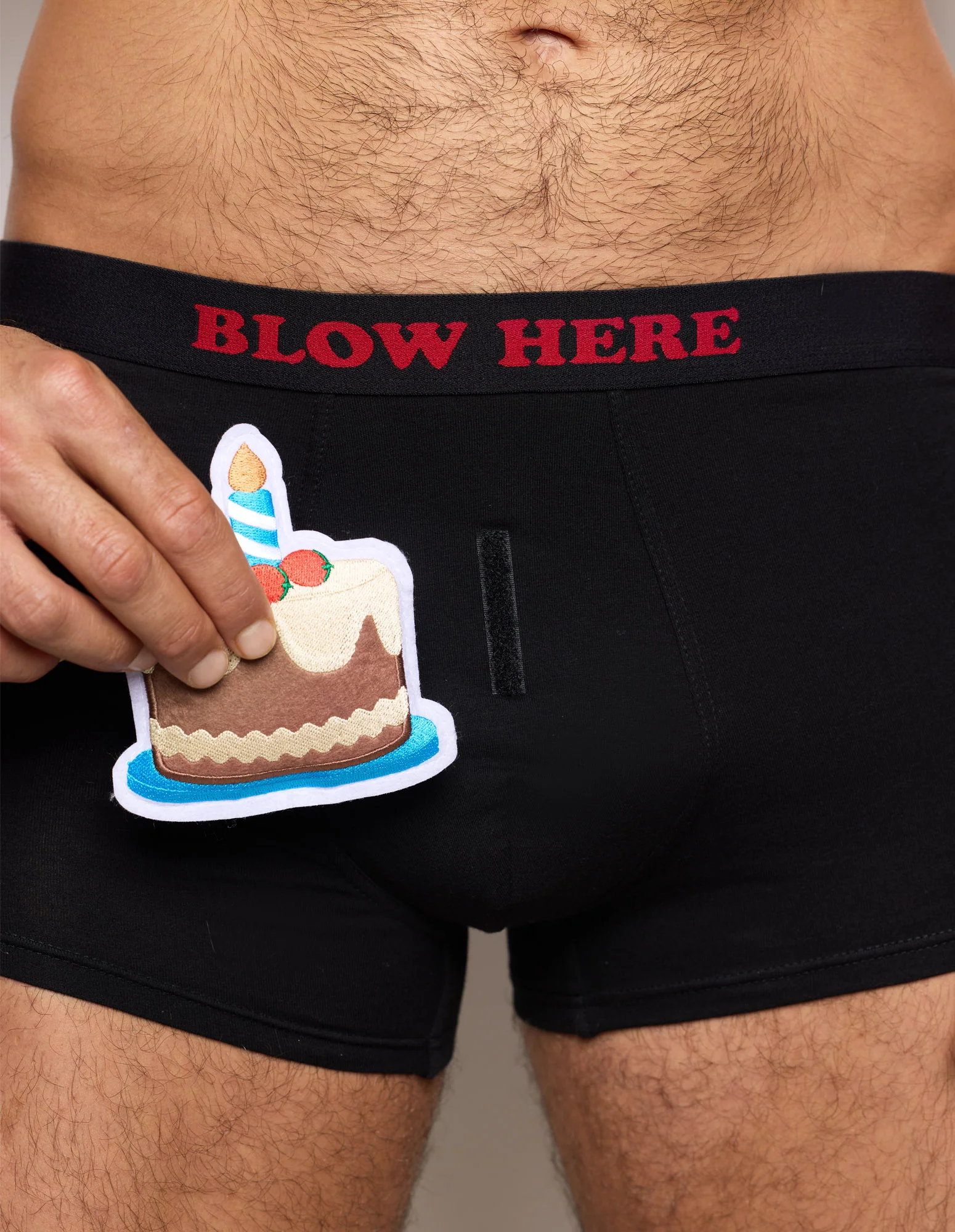 Boxer da uomo con accessorio a forma di torta Let's Celebrate - Image 4