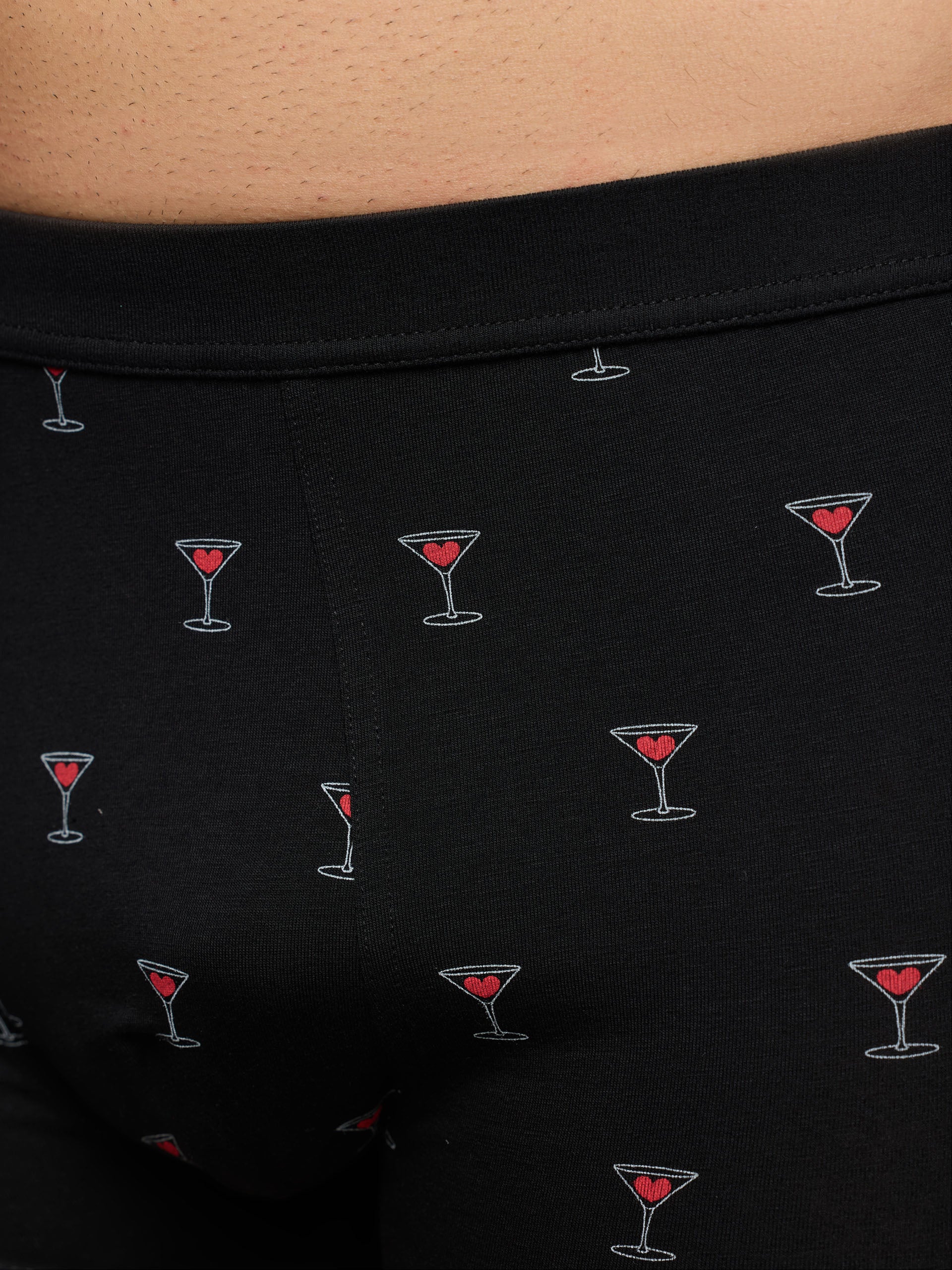Boxer in jersey di cotone stampa Cocktail - That 's Amore - Image 3