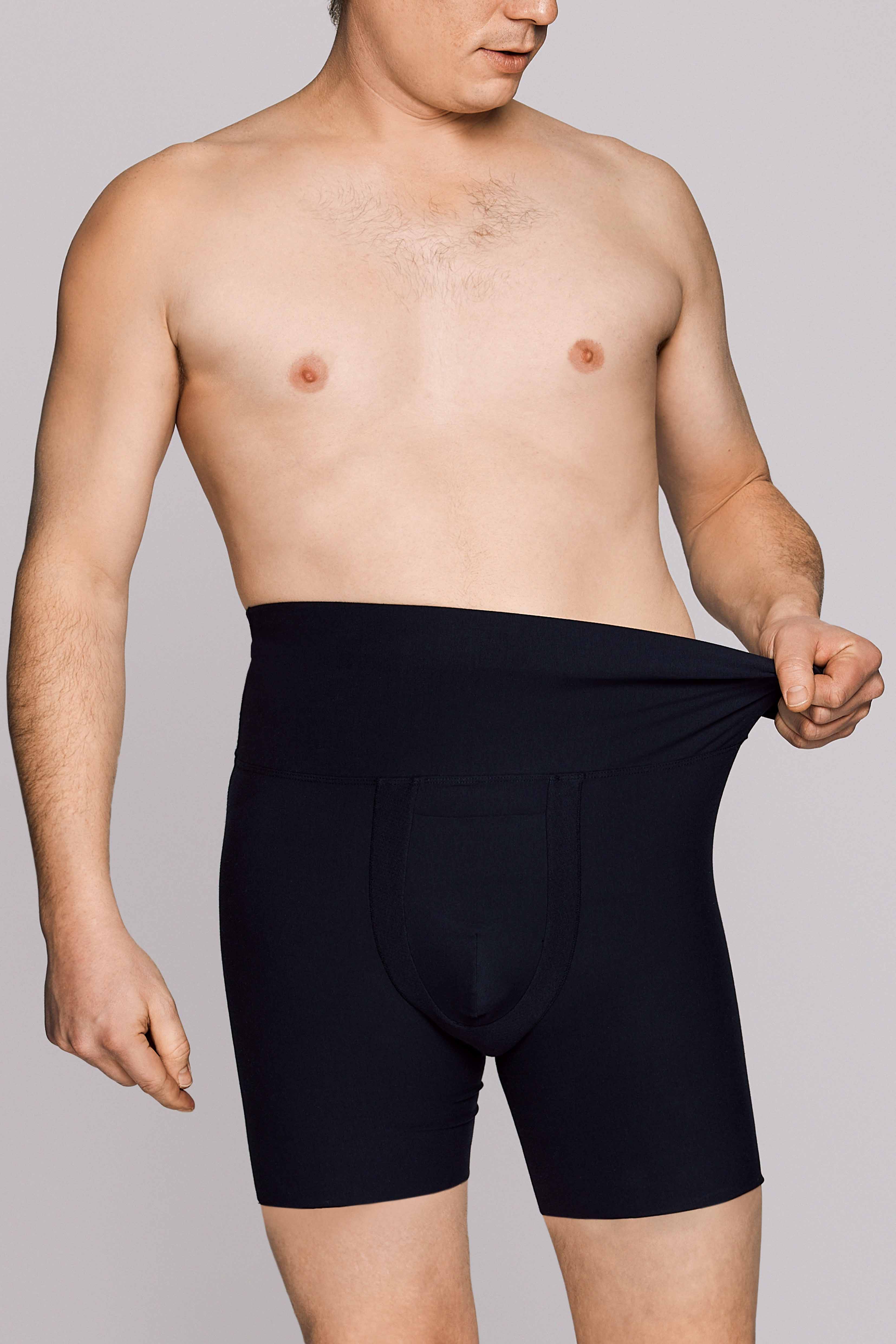 Boxer modellante a taglio laser con banda alta in jersey elasticizzato Shape Me - Image 7