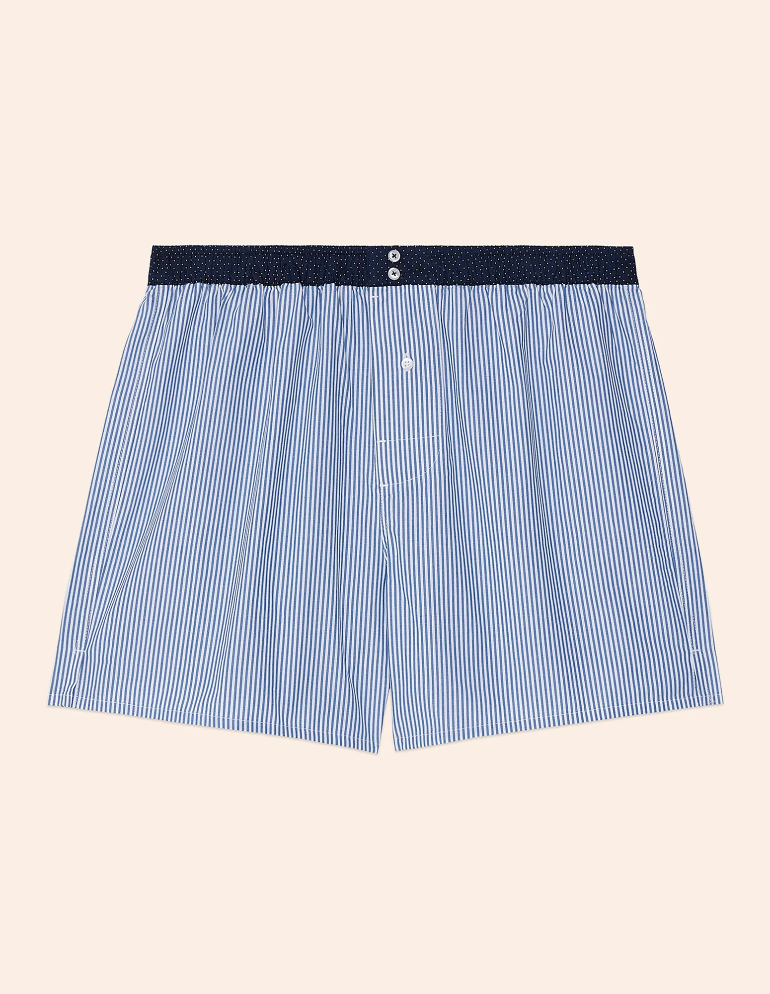 Boxer stampa rigata in tela di cotone Daily - Image 5