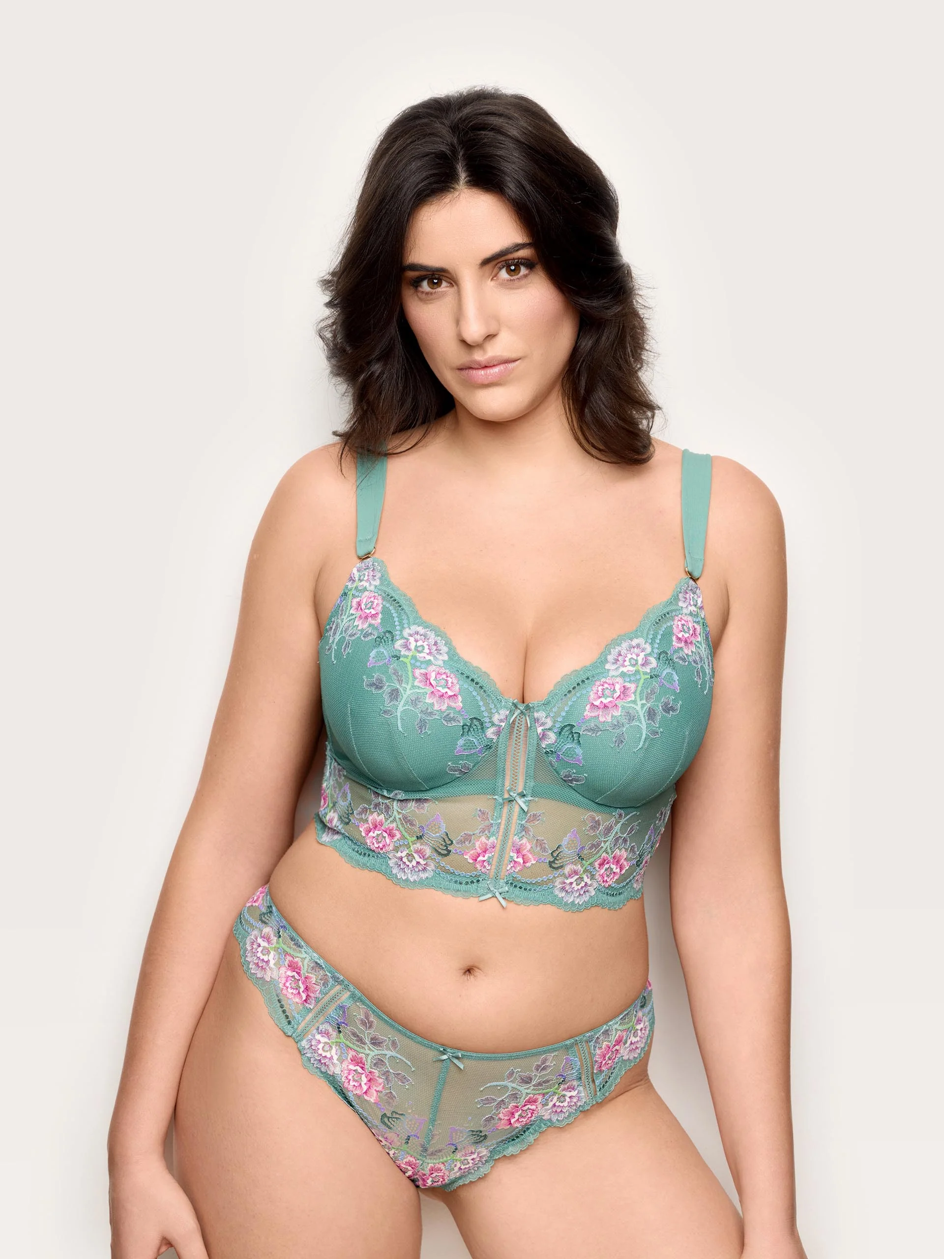 Bralette imbottita c/coppe differenziate - Selene