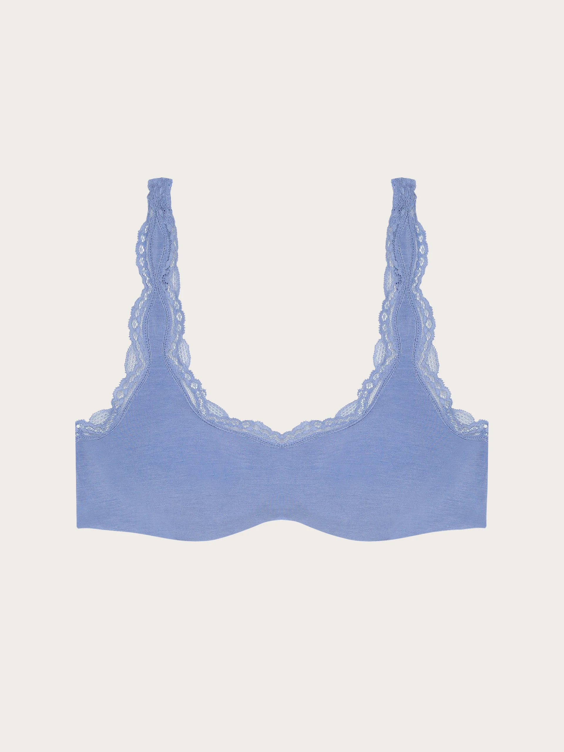 Bralette sfoderata con ferretto flessibile TENCEL™ Modal con seta - Image 5