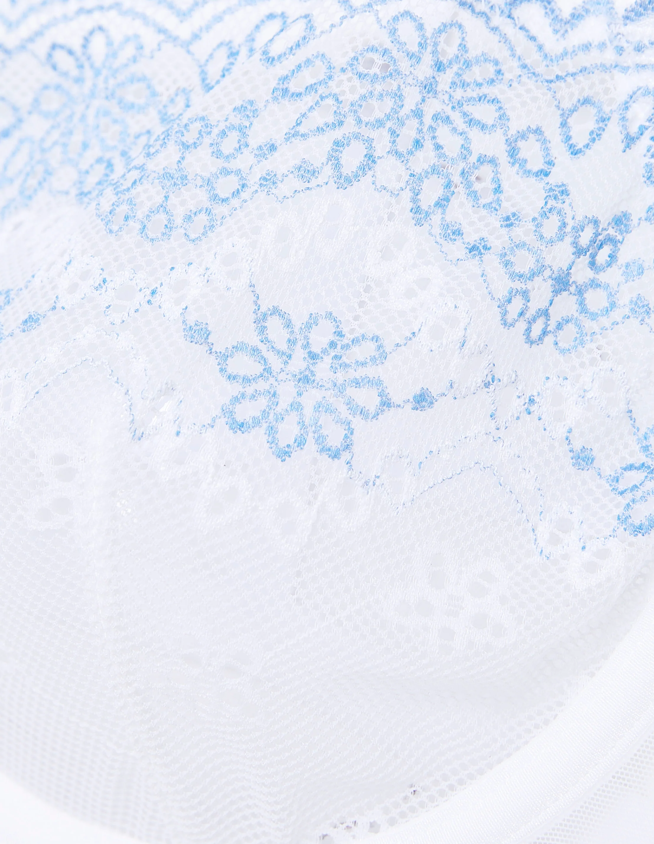 Bralette sfoderata con ferretto in pizzo ricamato Corine - Image 5