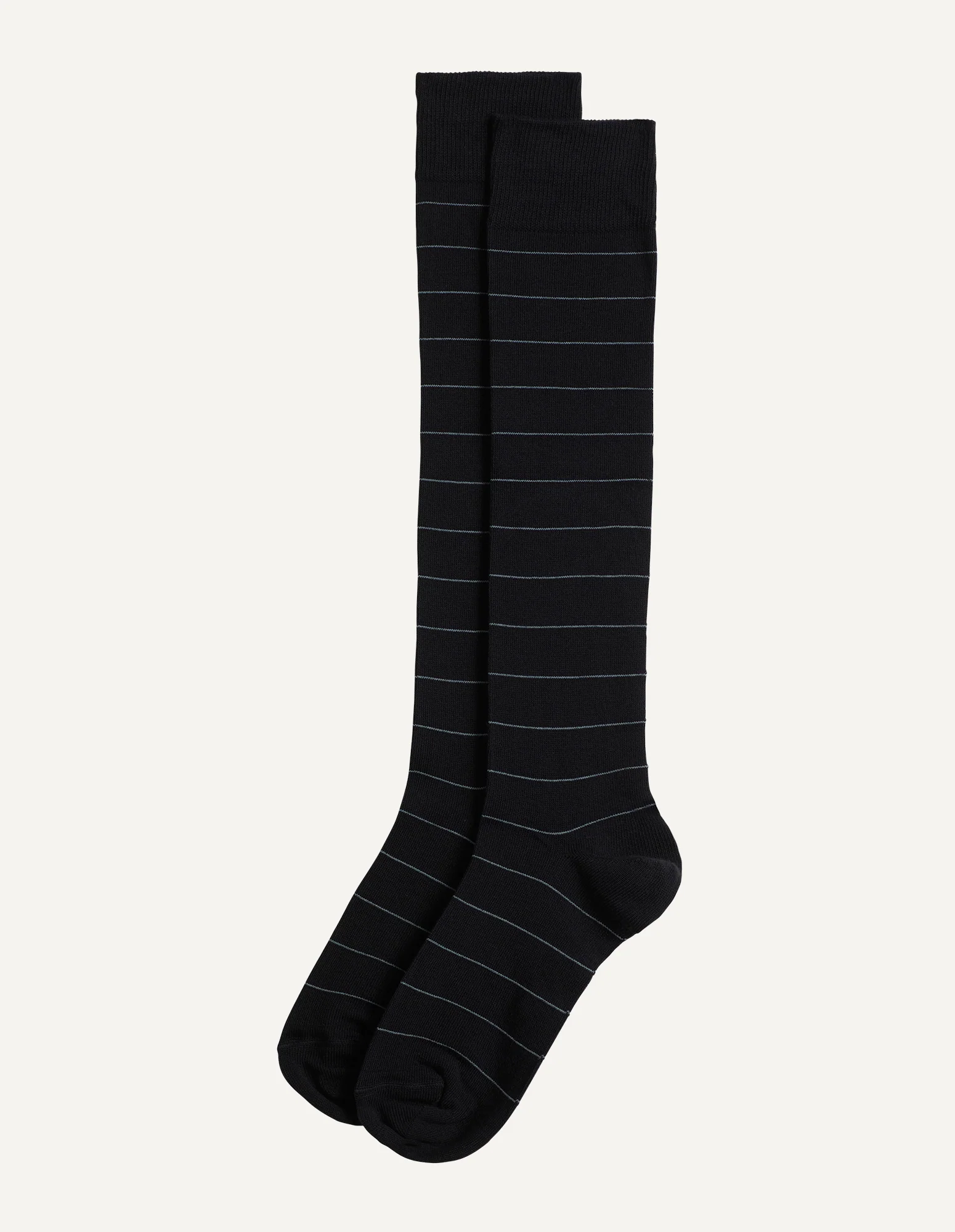 Calze lunghe nero righe - Daily