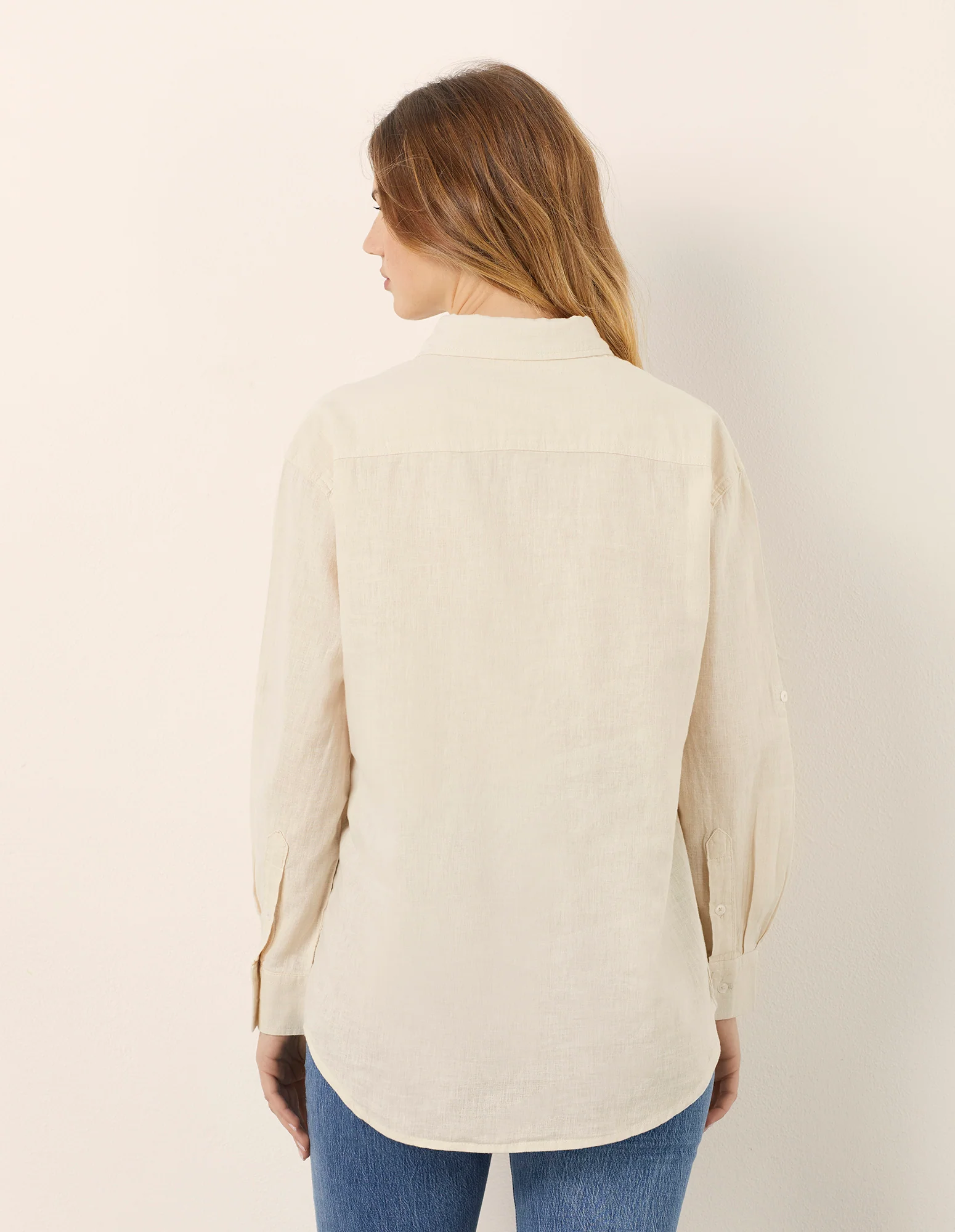 Camicia da donna a maniche lunghe Cotton Linen - Image 15