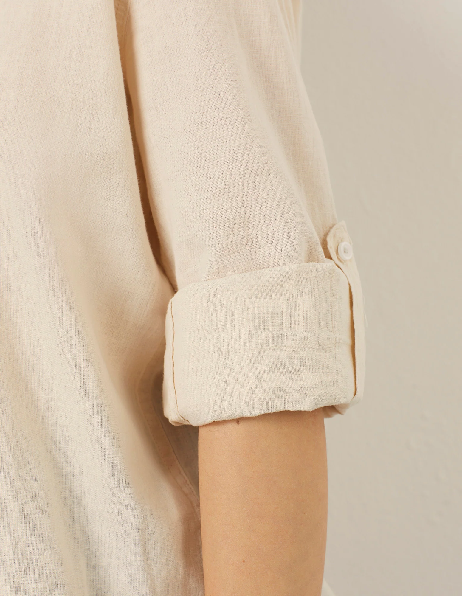 Camicia da donna a maniche lunghe Cotton Linen - Image 16