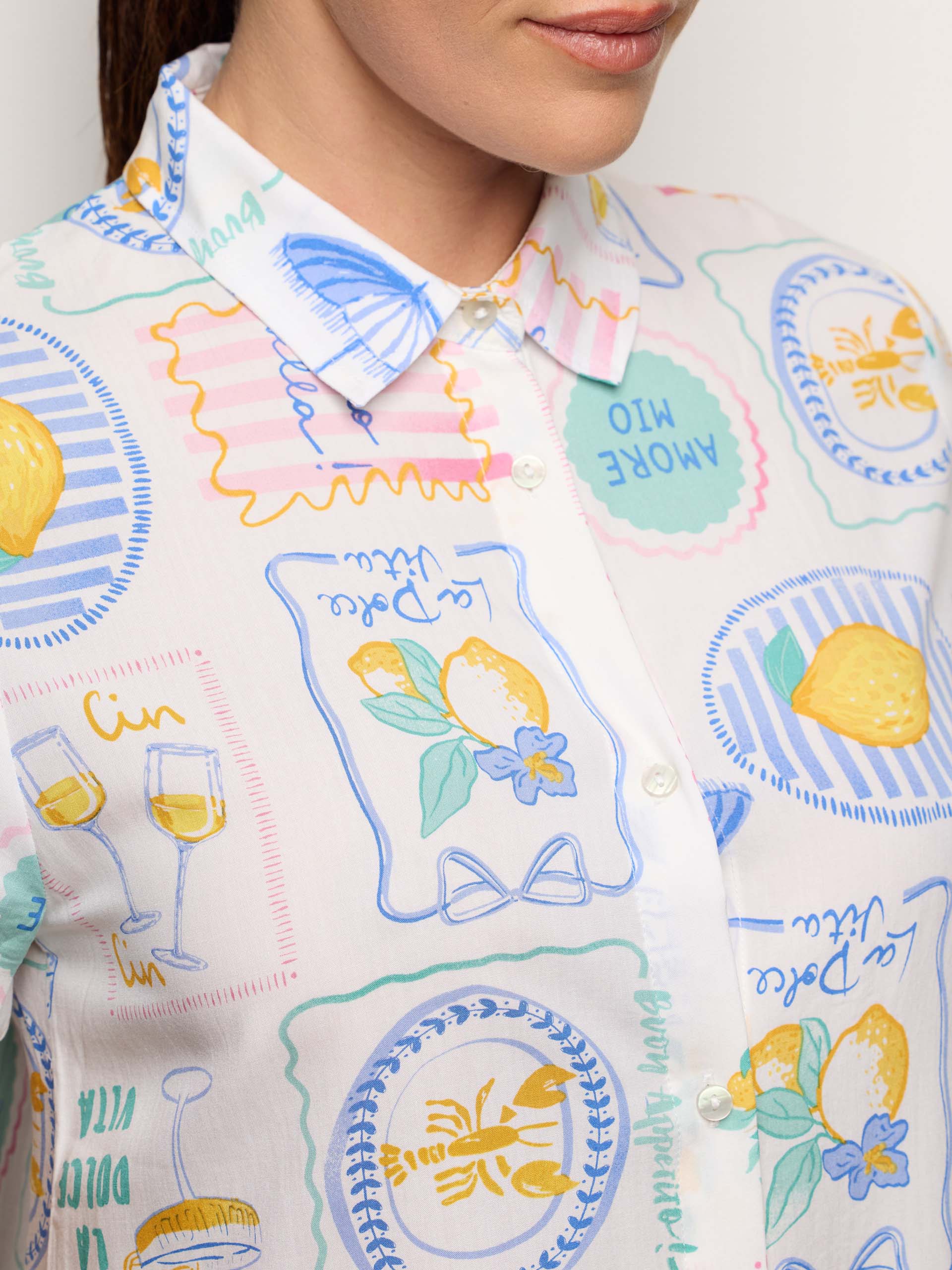 Camicia da notte m/c - La Dolce Vita - Image 3