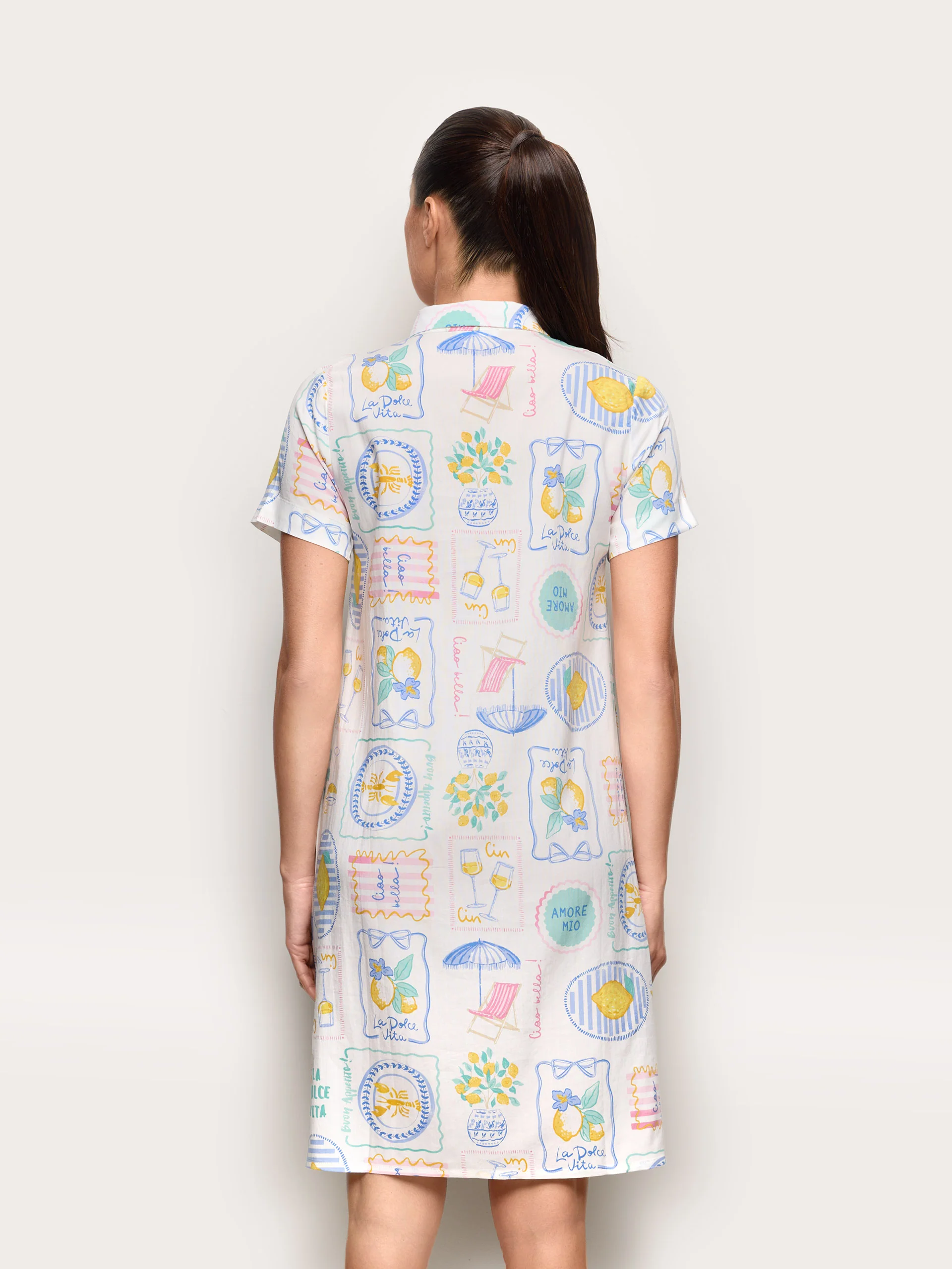 Camicia da notte m/c - La Dolce Vita - Image 4