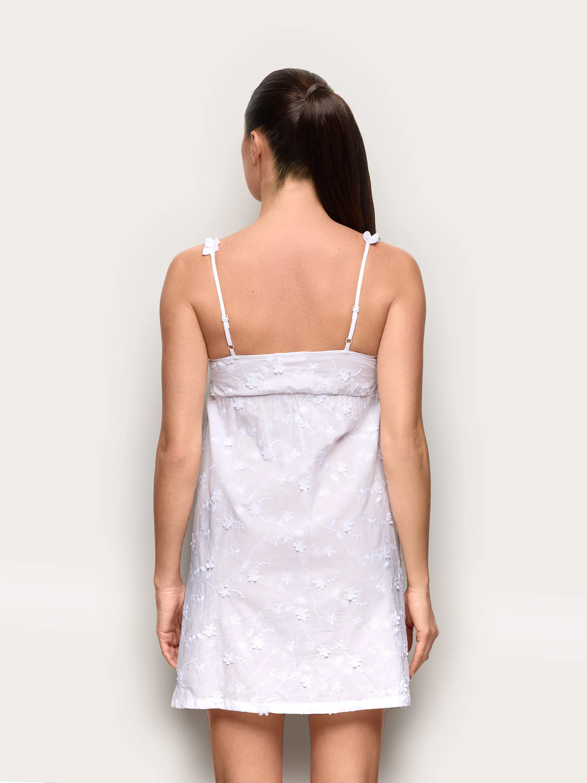 Camicia da notte s/s - Broderie - Image 4