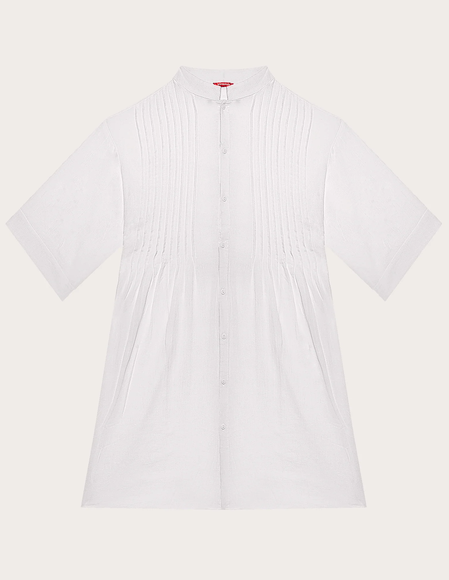 Camicione in cotone con pence Summer Glam - Image 4