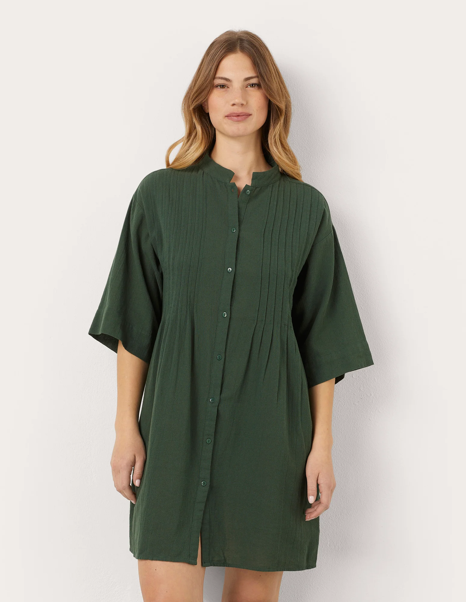 Camicione in cotone con pence Summer Glam - Image 5