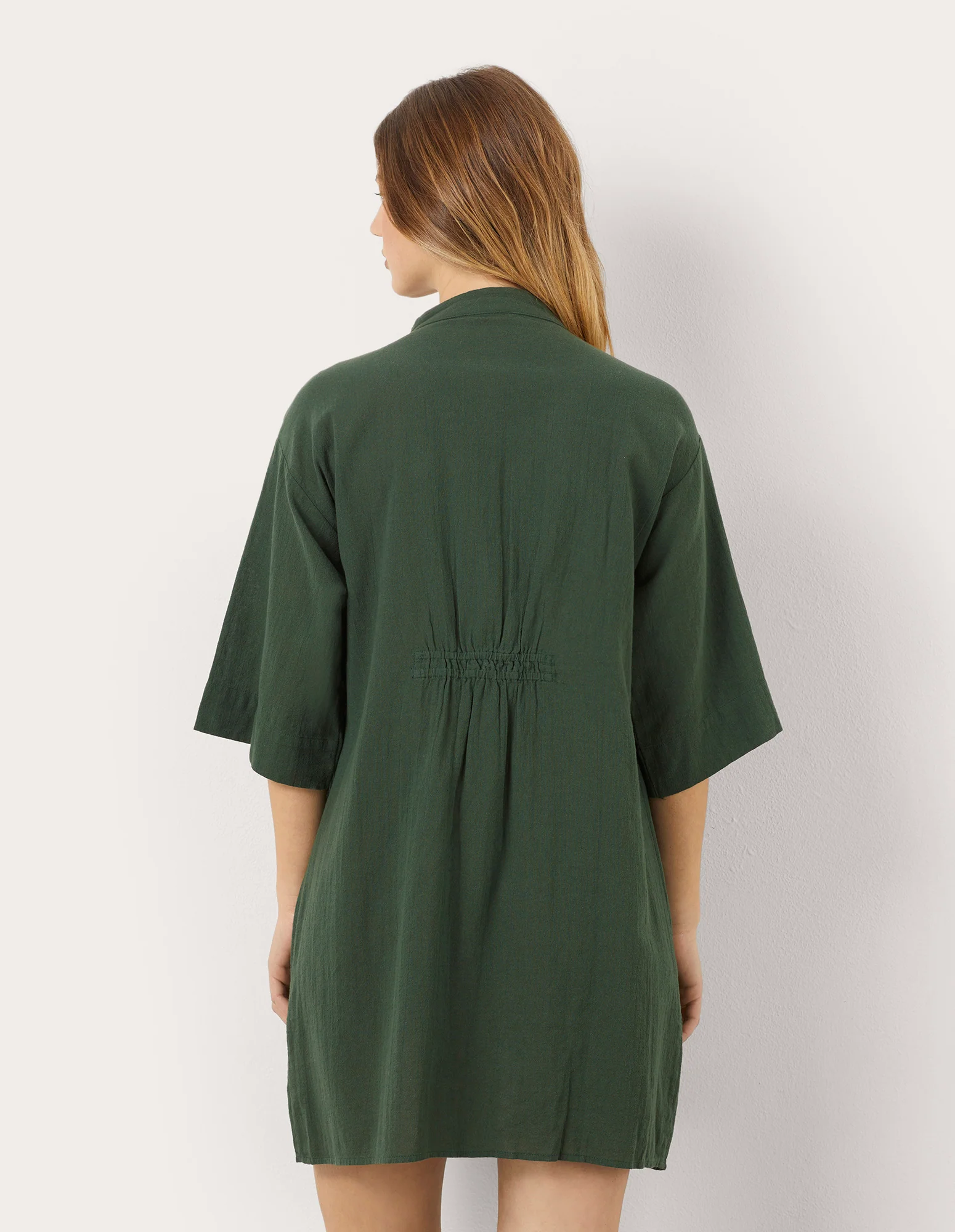Camicione in cotone con pence Summer Glam - Image 6