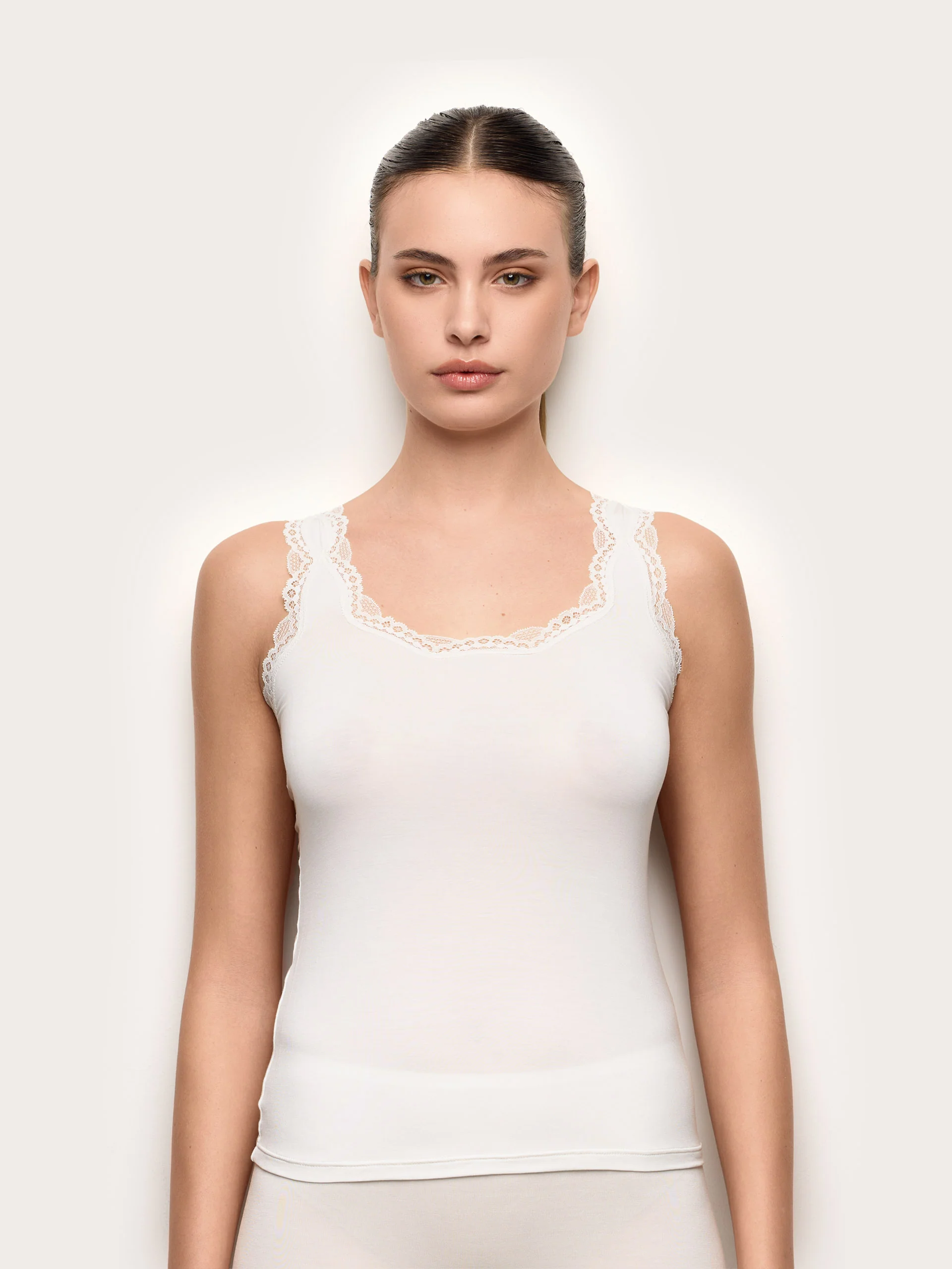 Canotta donna in TENCEL™ Modal con seta - Image 2