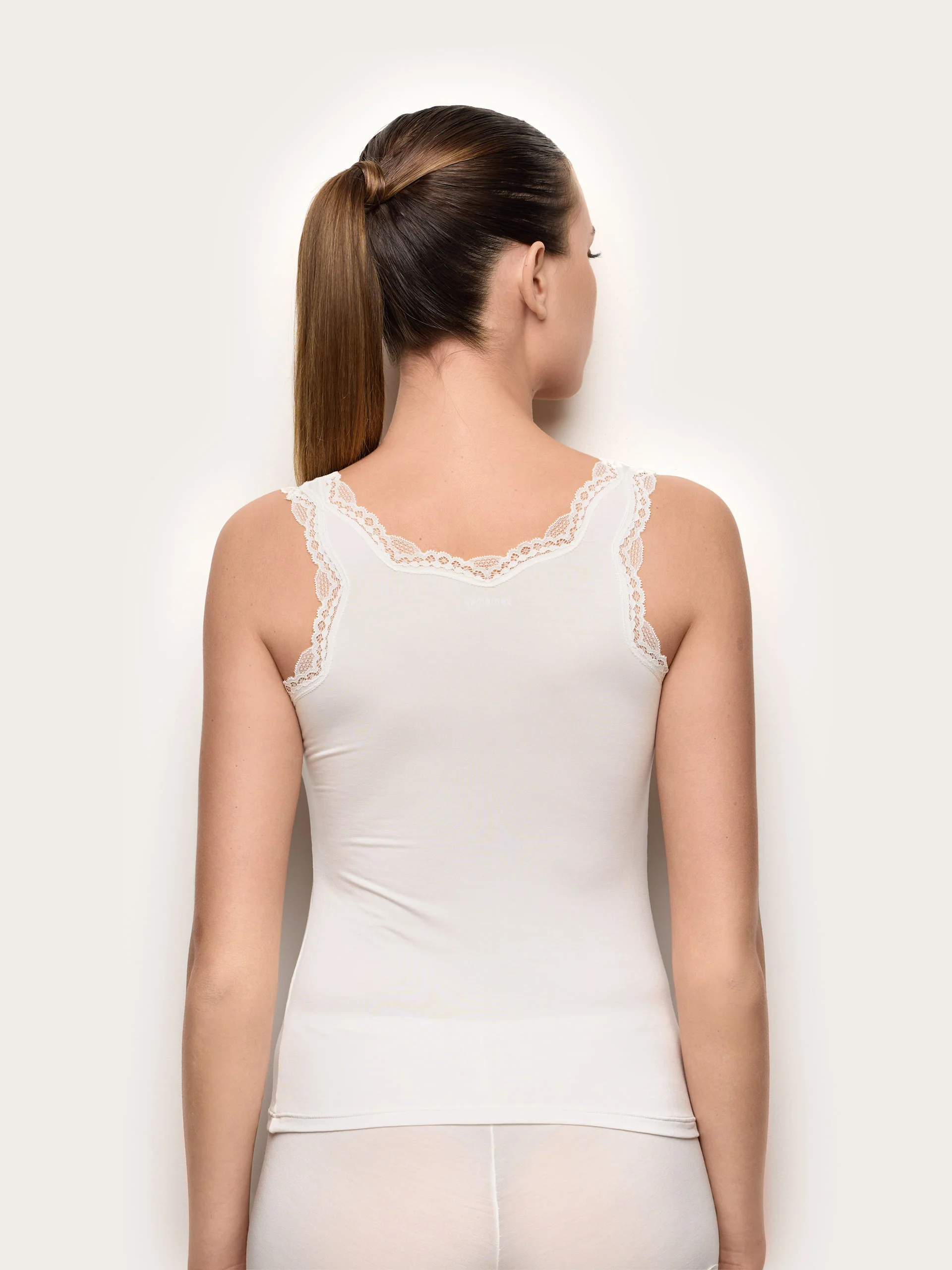 Canotta donna in TENCEL™ Modal con seta - Image 4