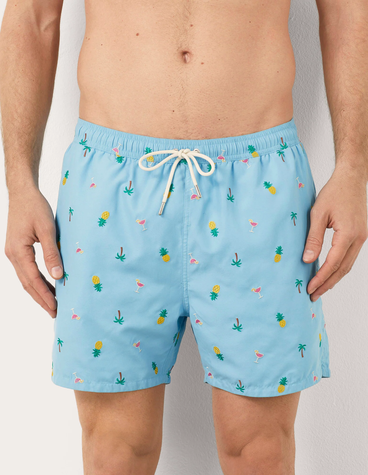 Costume boxer da uomo con palme e cocktails Tropical - Image 2