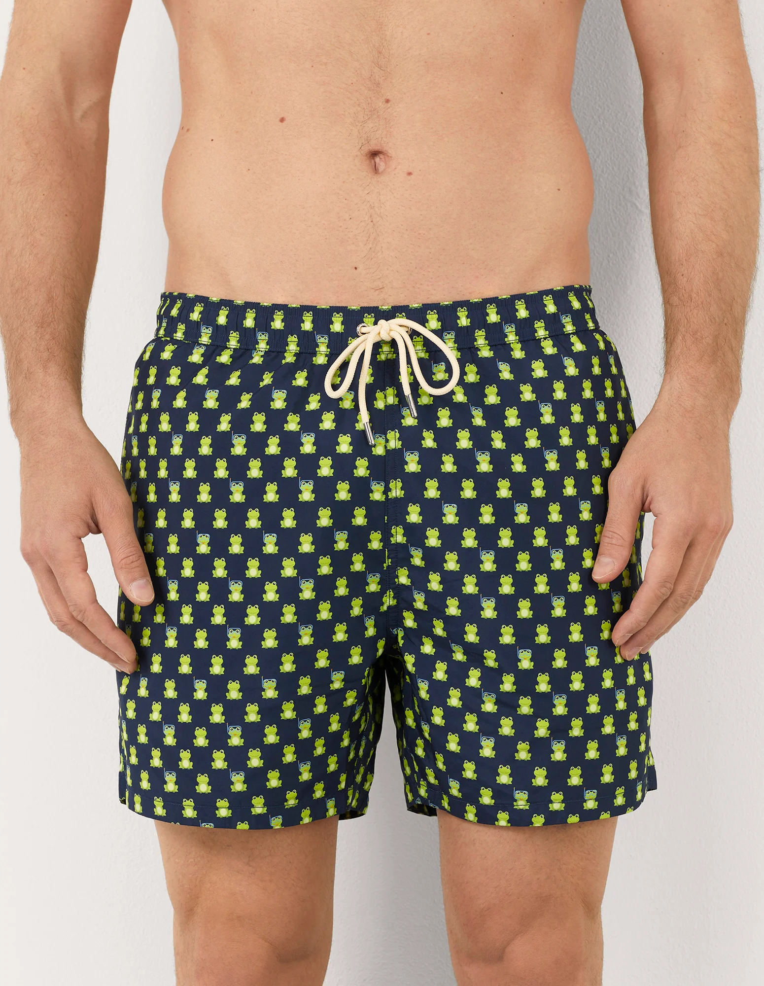 Costume boxer da uomo con ranocchie Funny I - Image 2