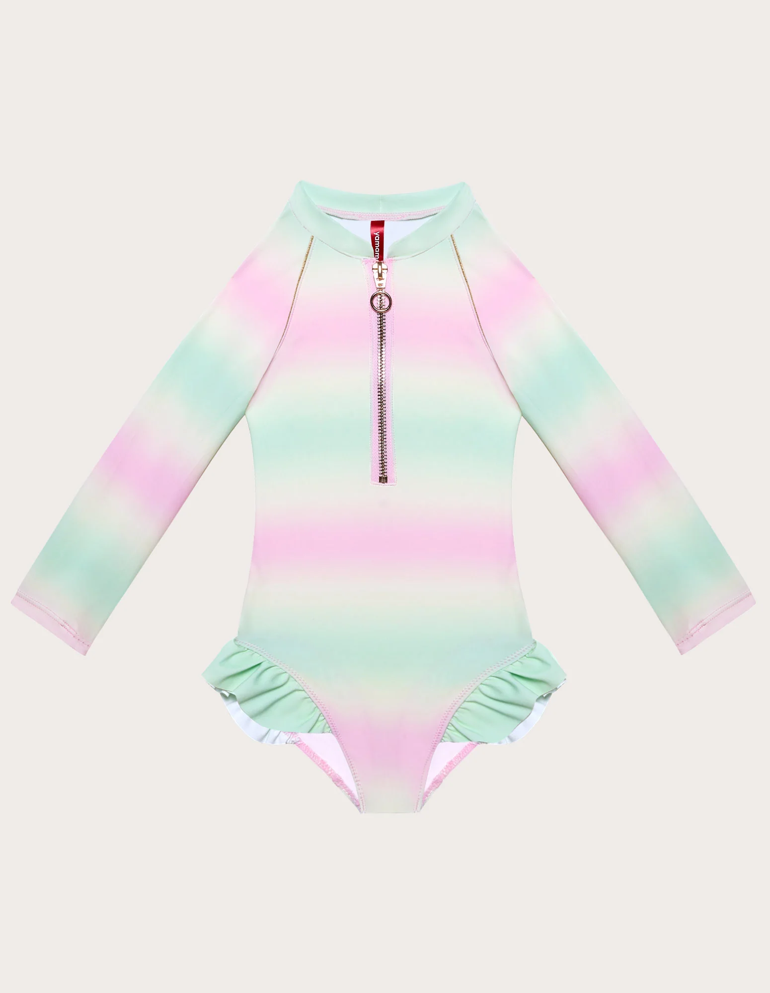 Costume intero da bambina a manica lunga Coistel
