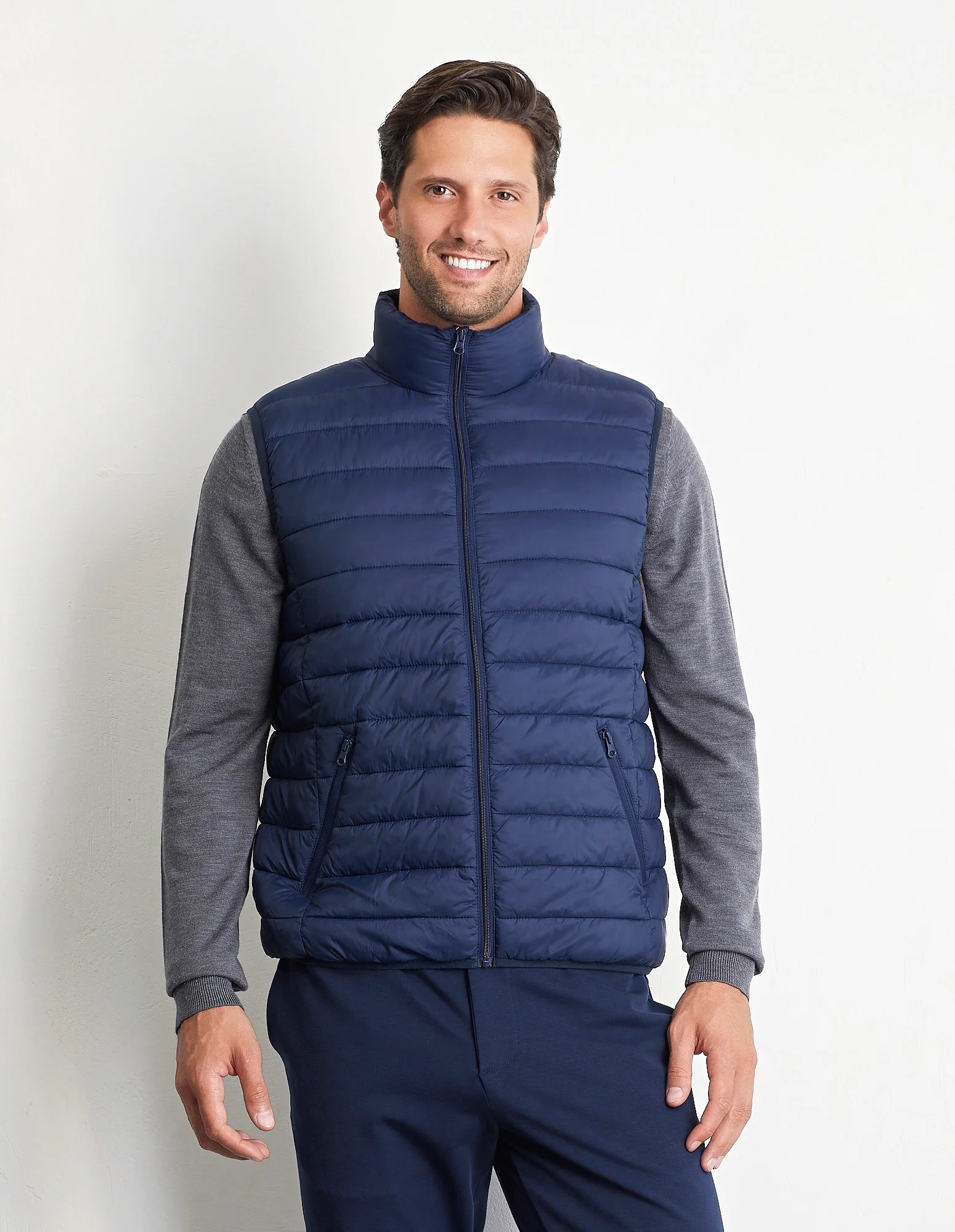 Gilet trapuntato con tasche Easy Living - Image 2