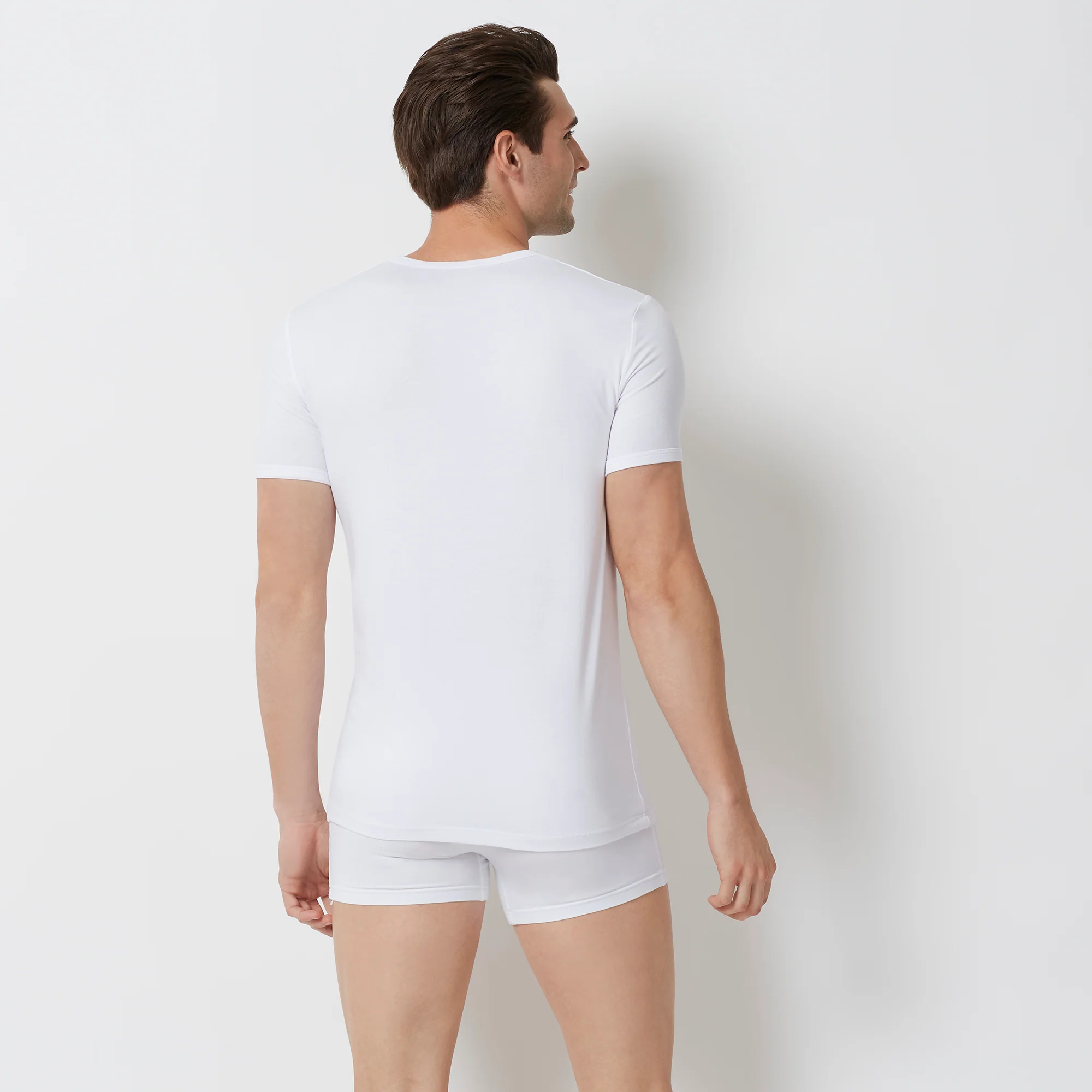 Maglia a maniche corte con girocollo - SIMPLY - Image 2