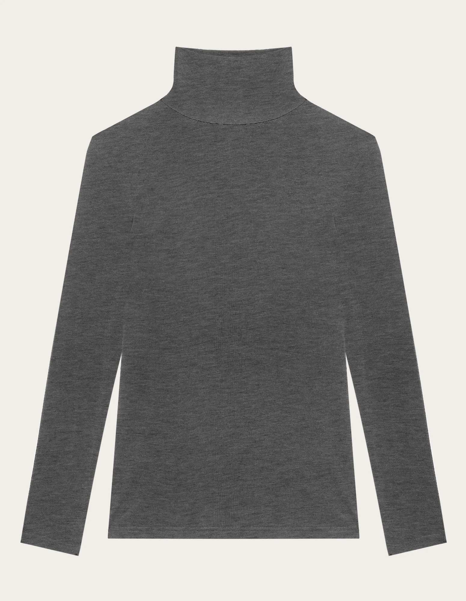 Maglia collo alto Basic in TENCEL™ Modal con Cashmere - Image 16