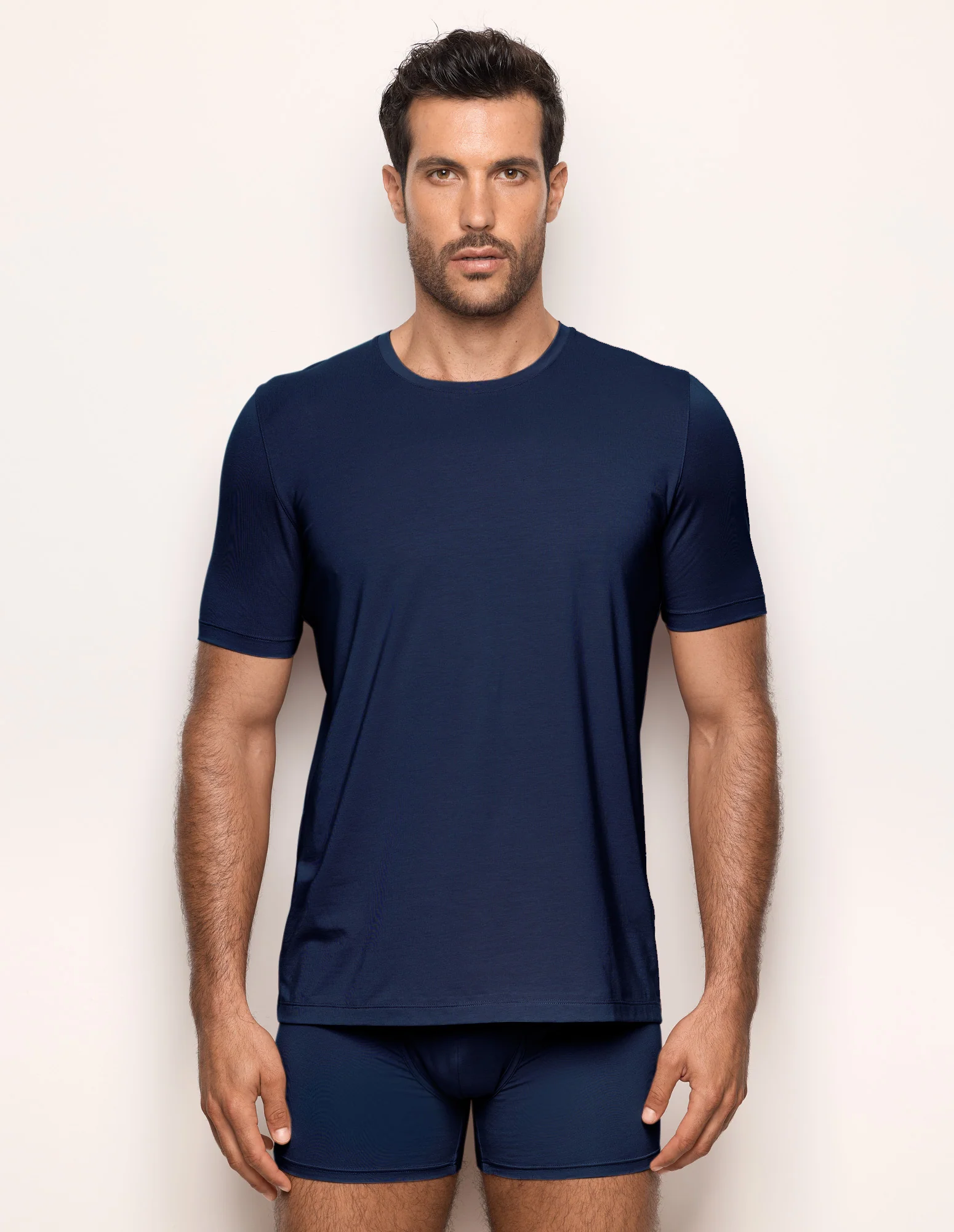 Maglia da uomo in TENCEL™ Modal, Cotone e Seta - Image 7