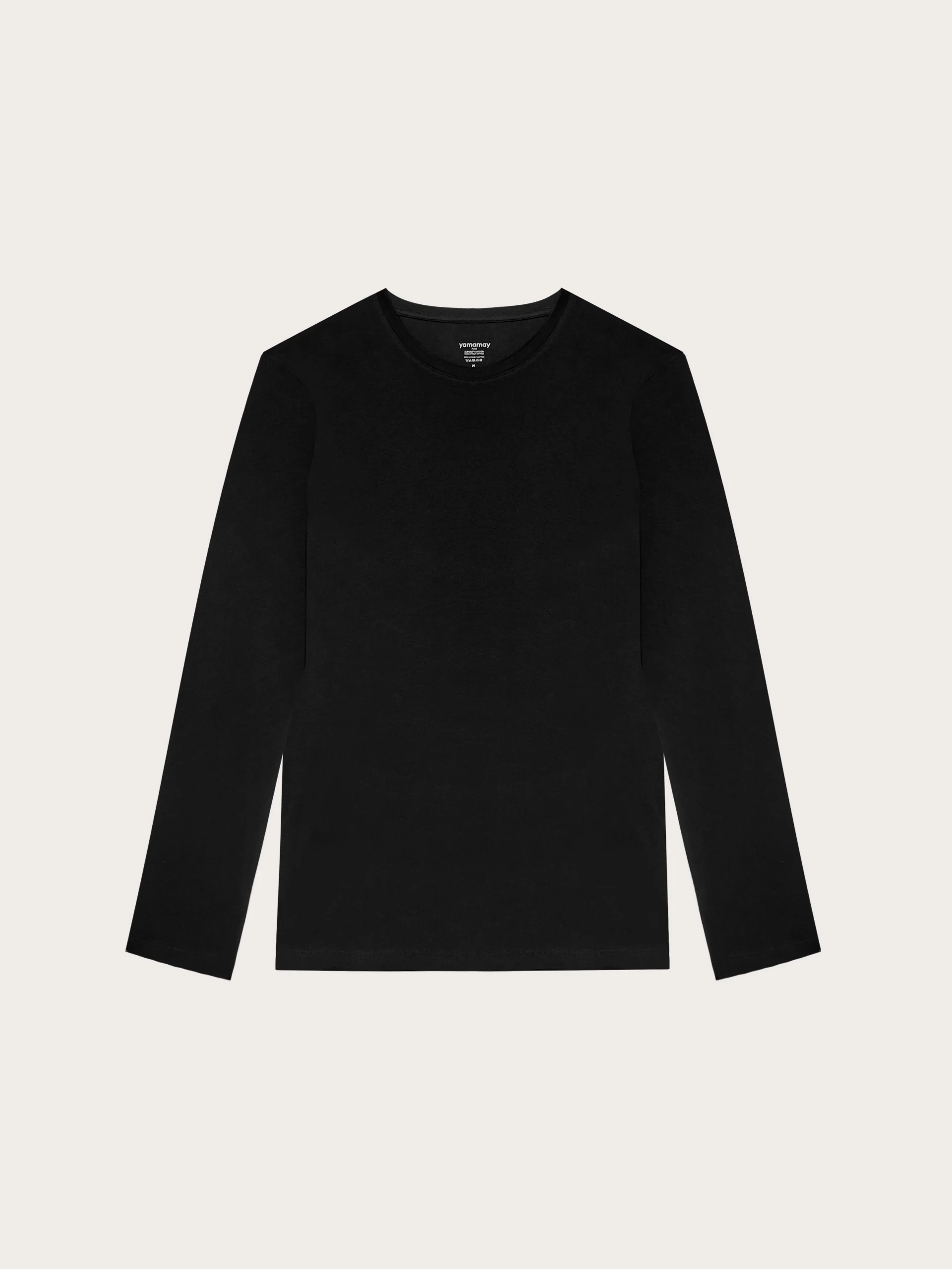 Maglia girocollo a manica lunga uomo in cotone Supima Luxury - Image 10
