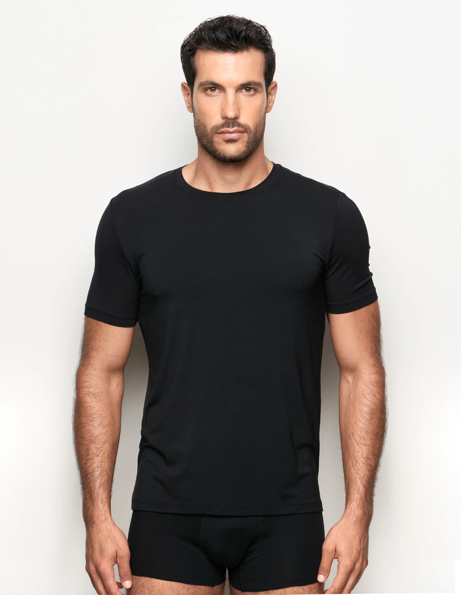 Maglia girocollo in TENCEL™ Modal - Image 12