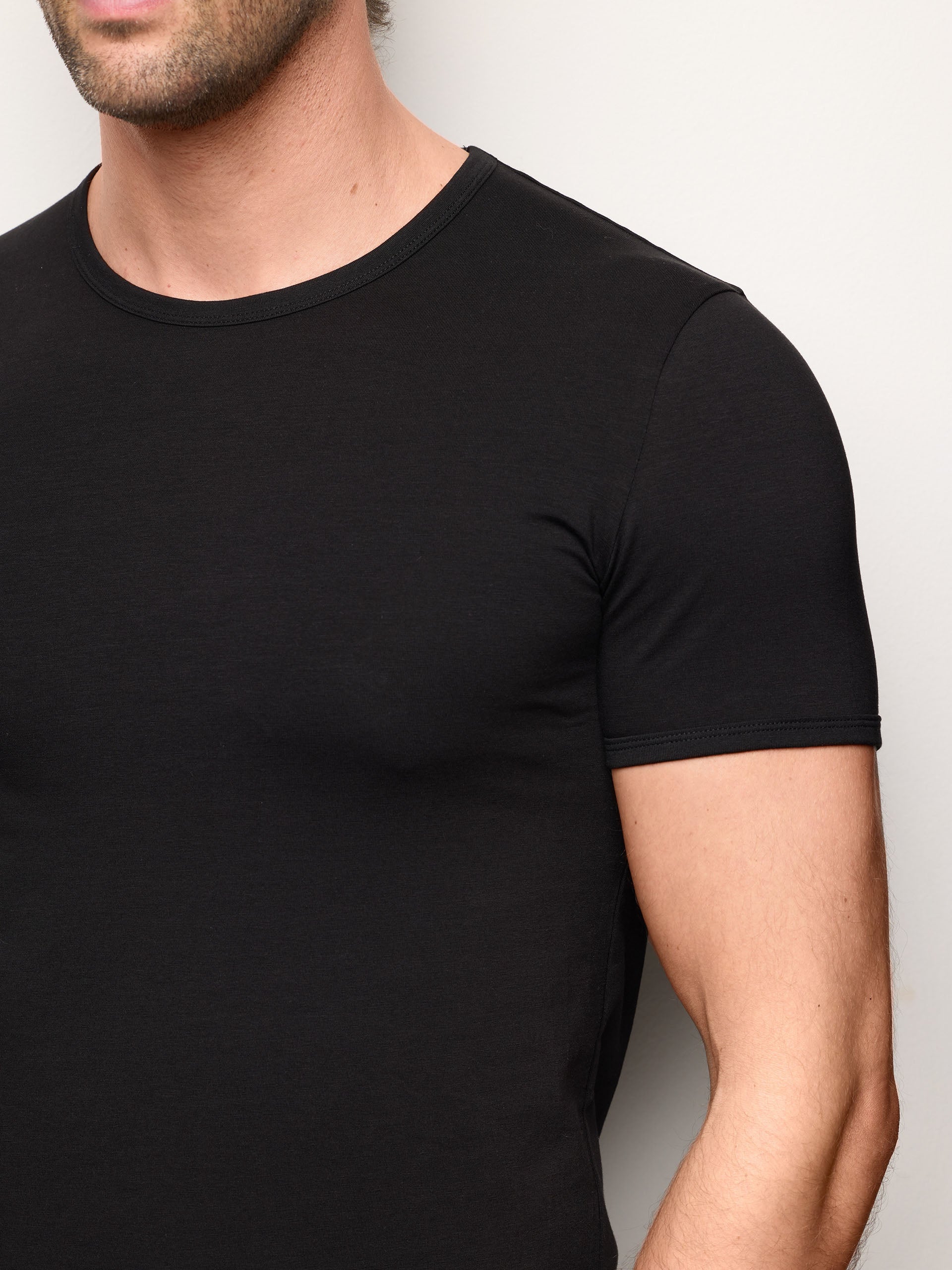 Maglia girocollo jersey di cotone - New Simply - Image 18