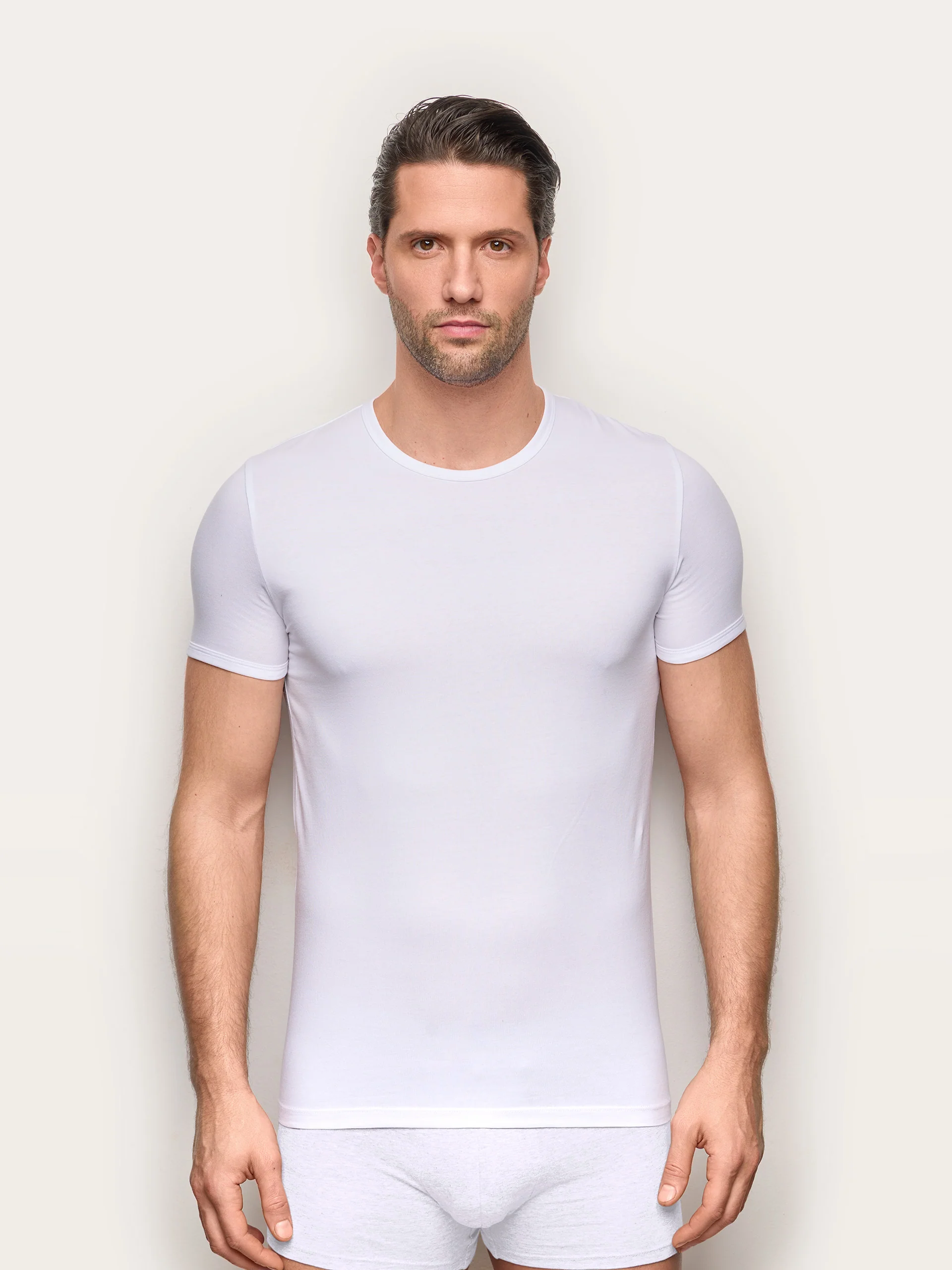 Maglia girocollo jersey di cotone - New Simply - Image 2