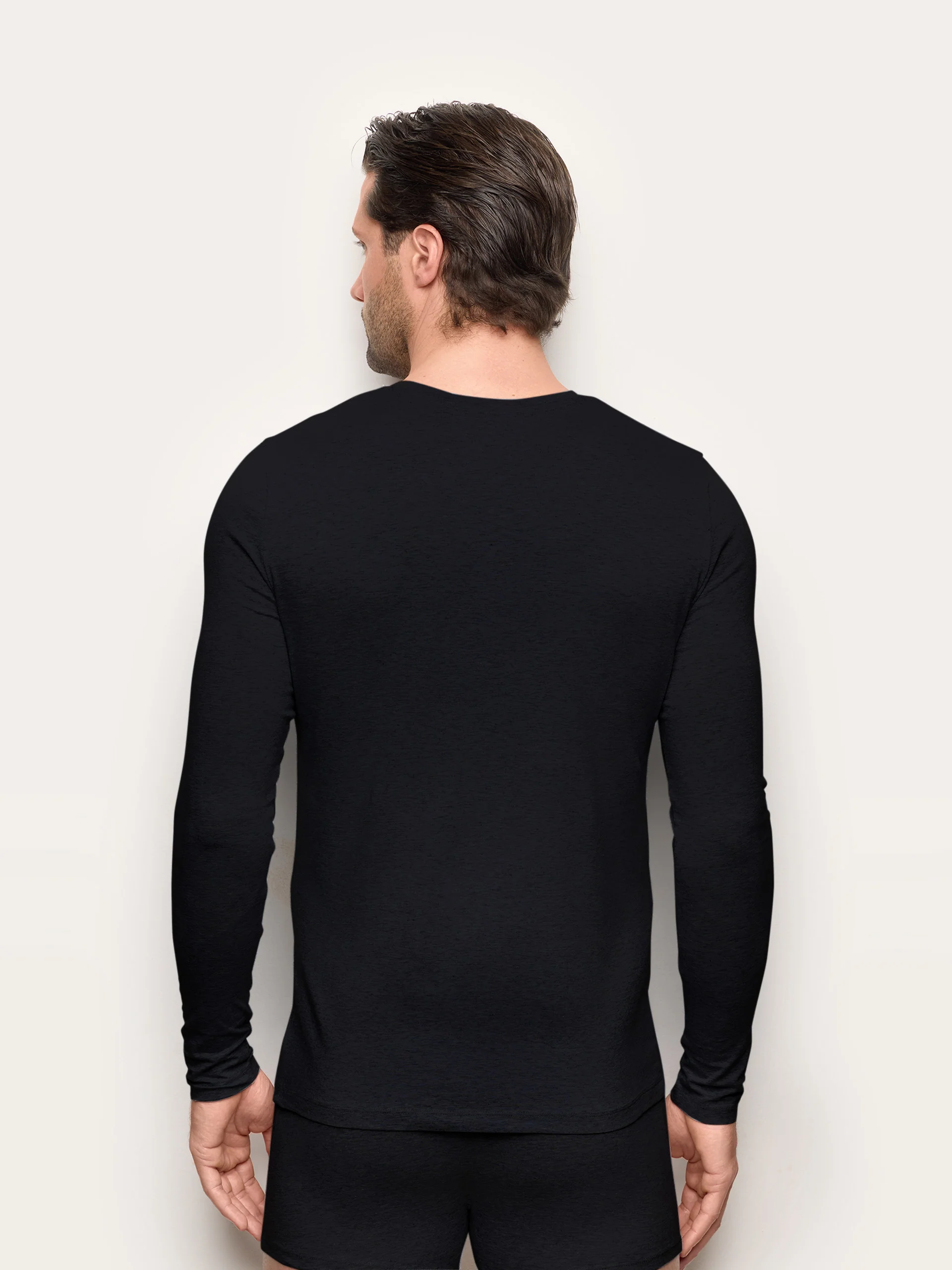 Maglia girocollo manica lunga jersey di cotone - New Simply - Image 19
