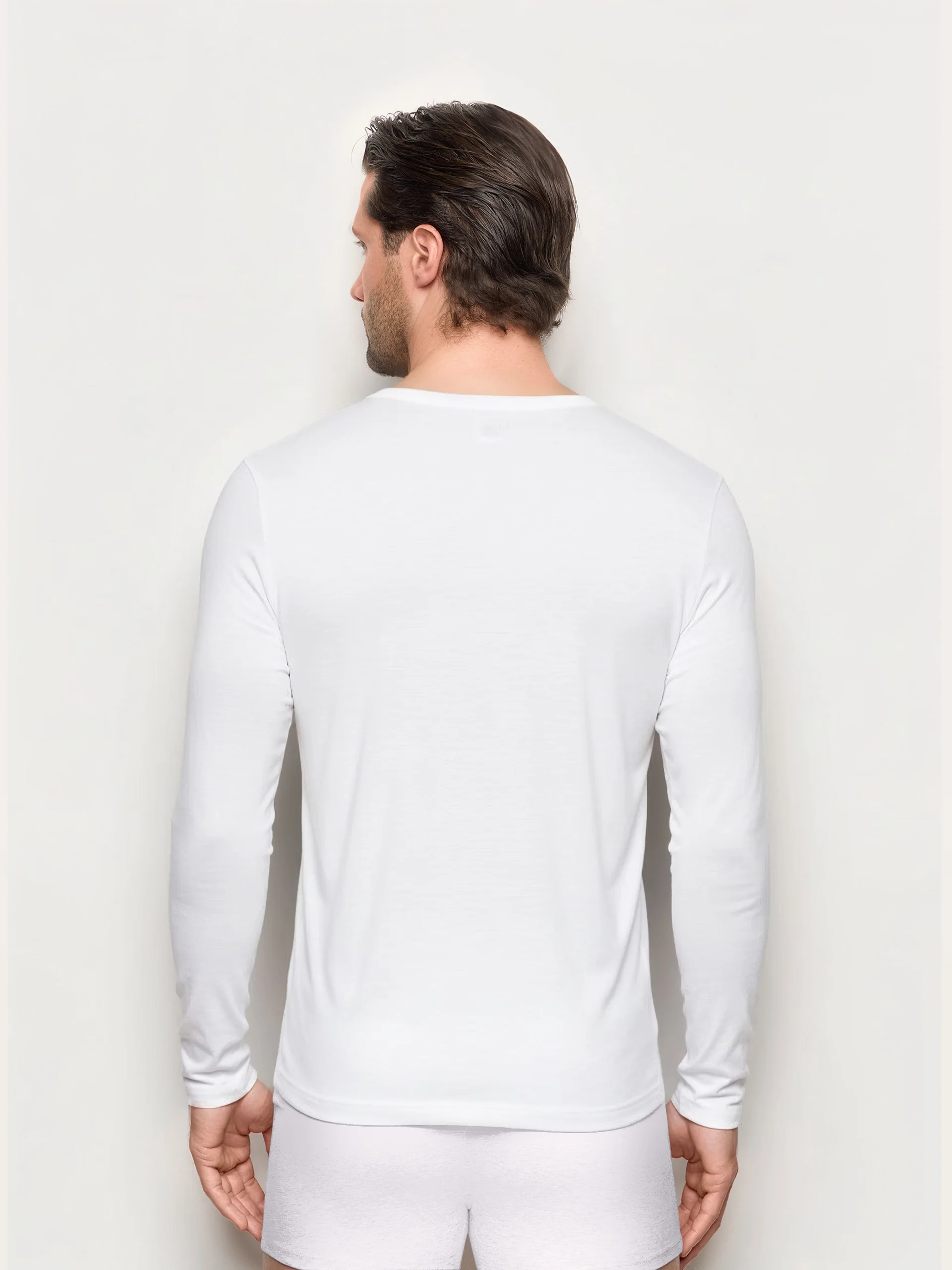 Maglia girocollo manica lunga jersey di cotone - New Simply - Image 4