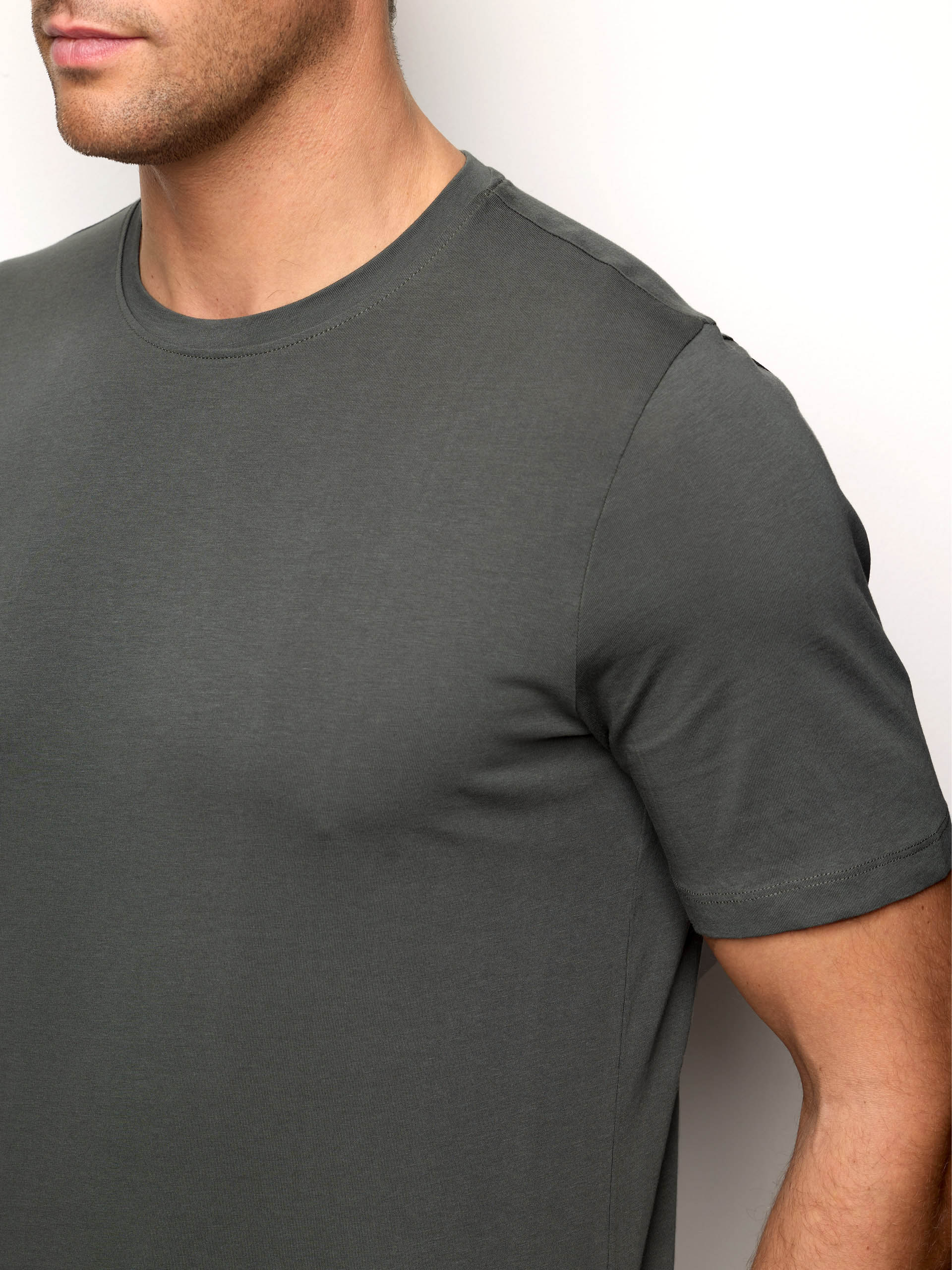 Maglia in jersey di cotone Supima® Luxury Color - Image 3