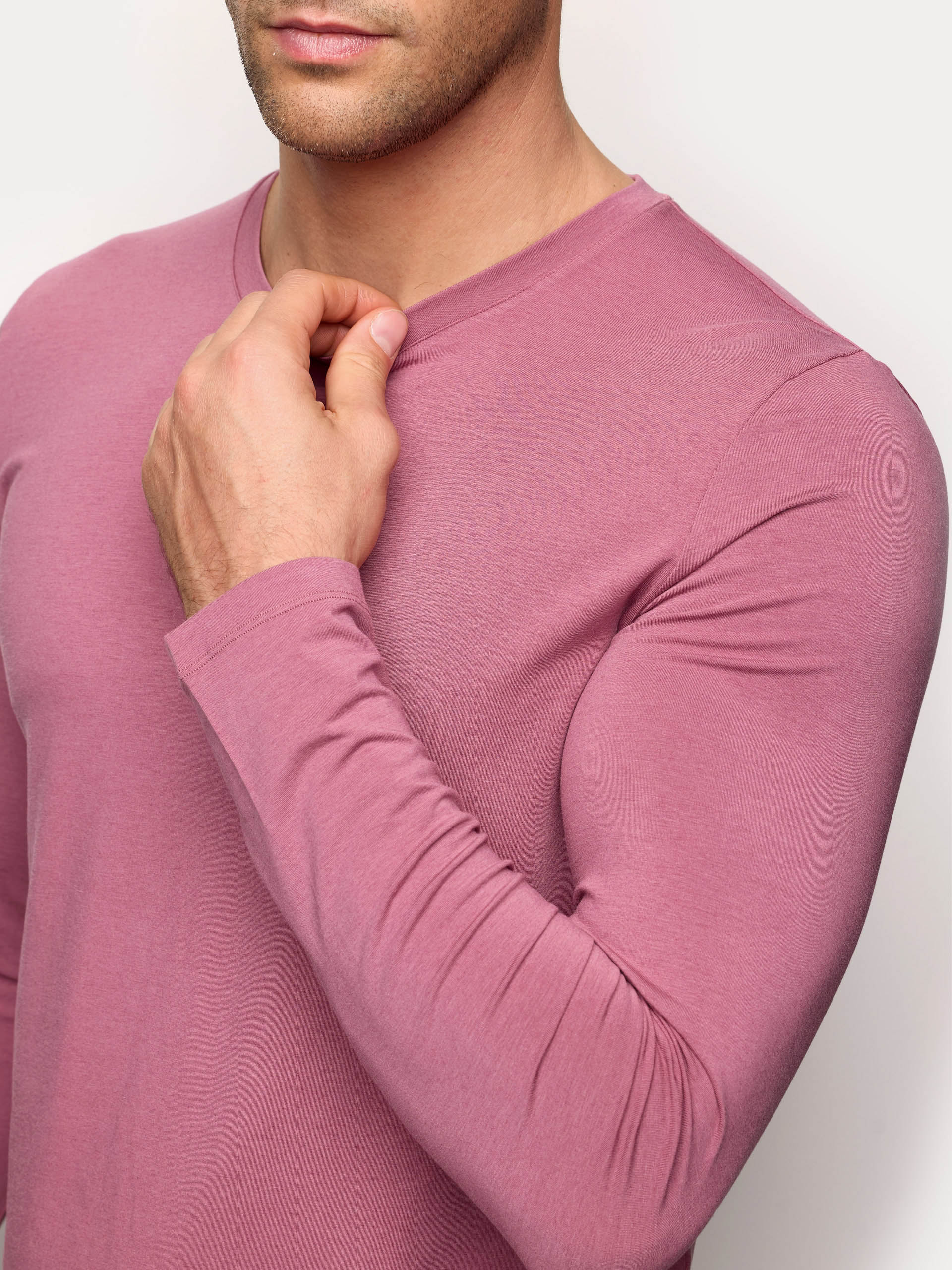 Maglia manica lunga con TENCEL™ Modal, Cotone e Seta - Image 13