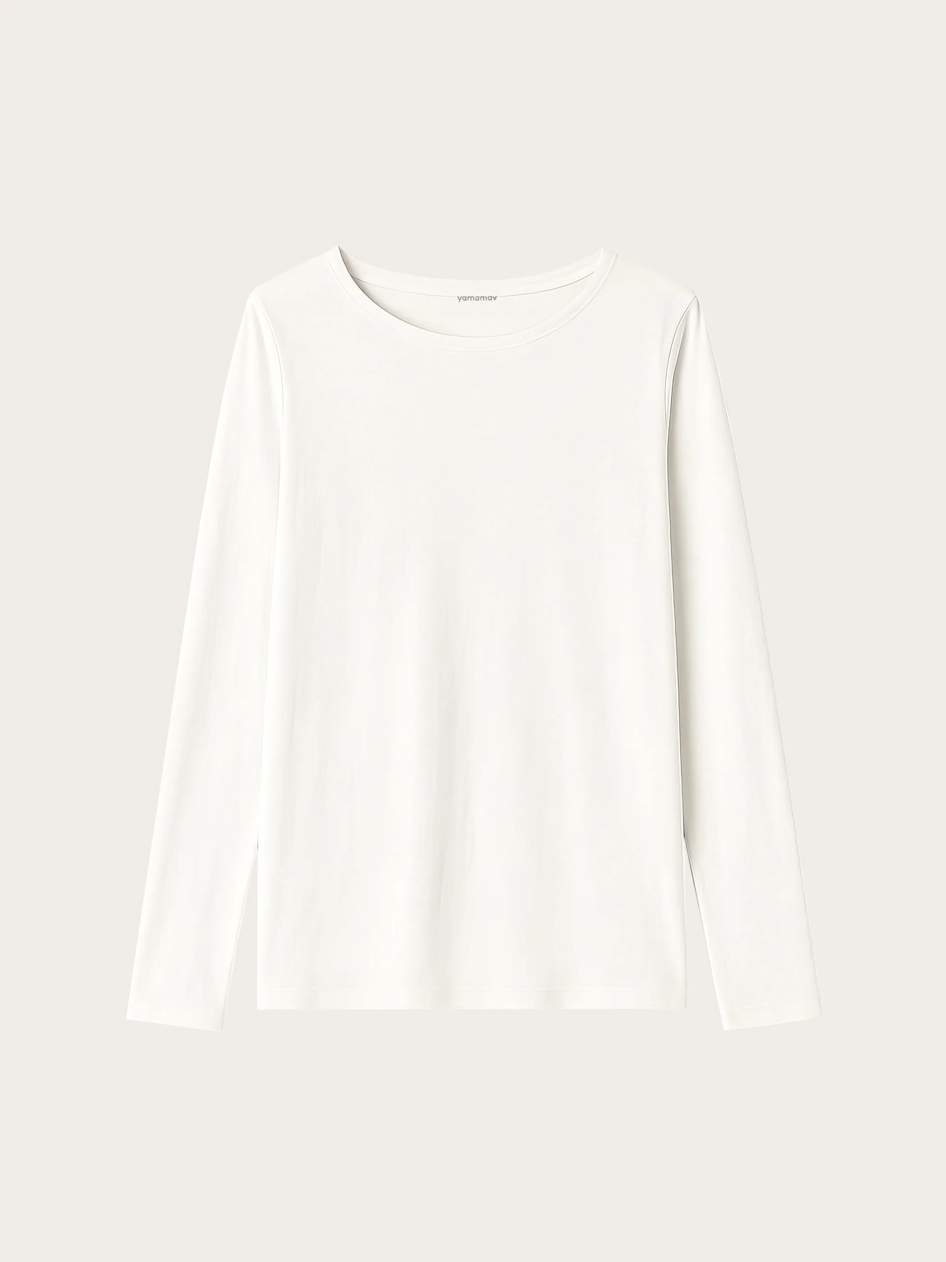 Maglia manica lunga con TENCEL™ Modal e Seta - Image 13