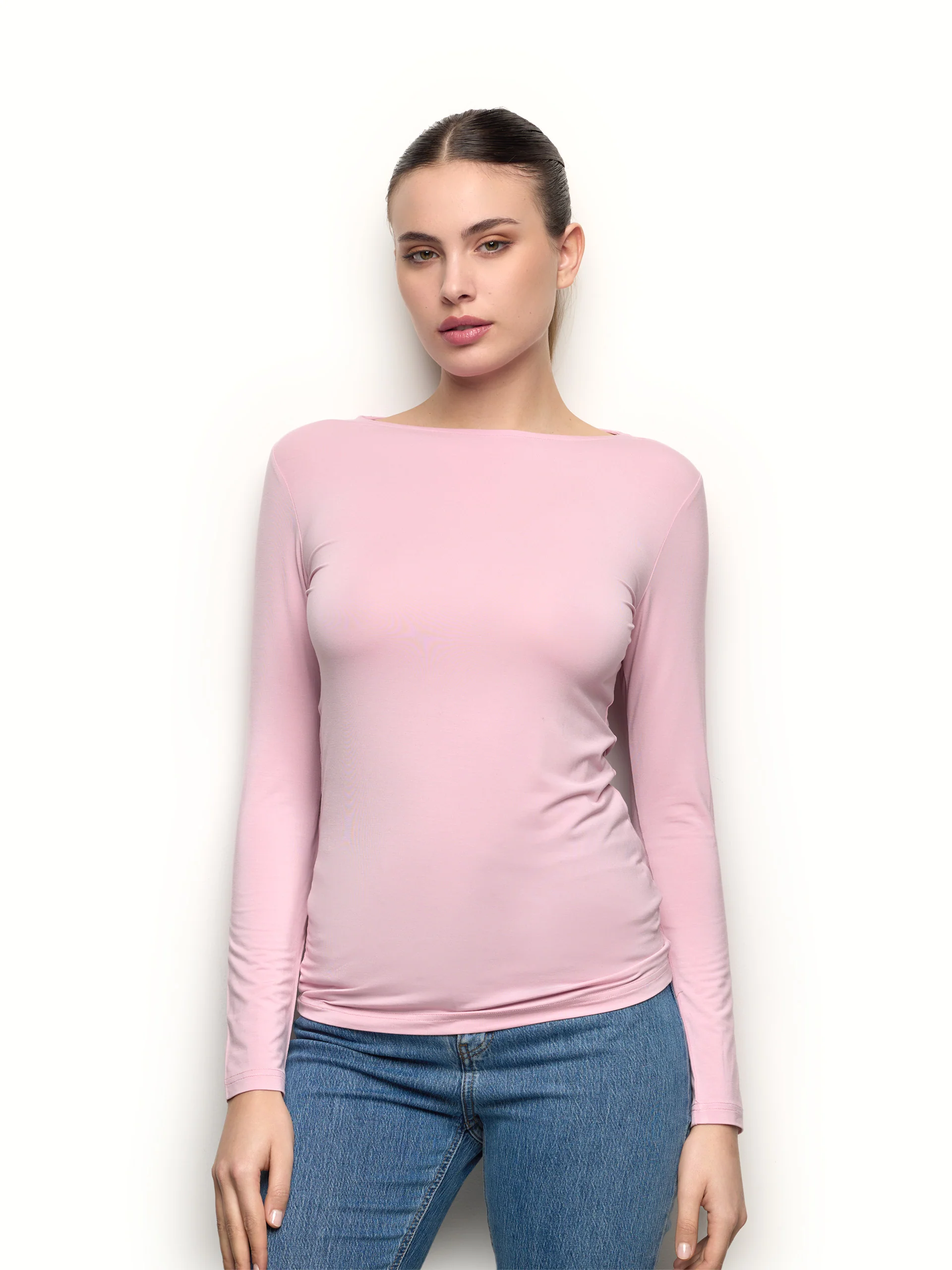 Maglia manica lunga con TENCEL™ Modal e Seta - Image 7