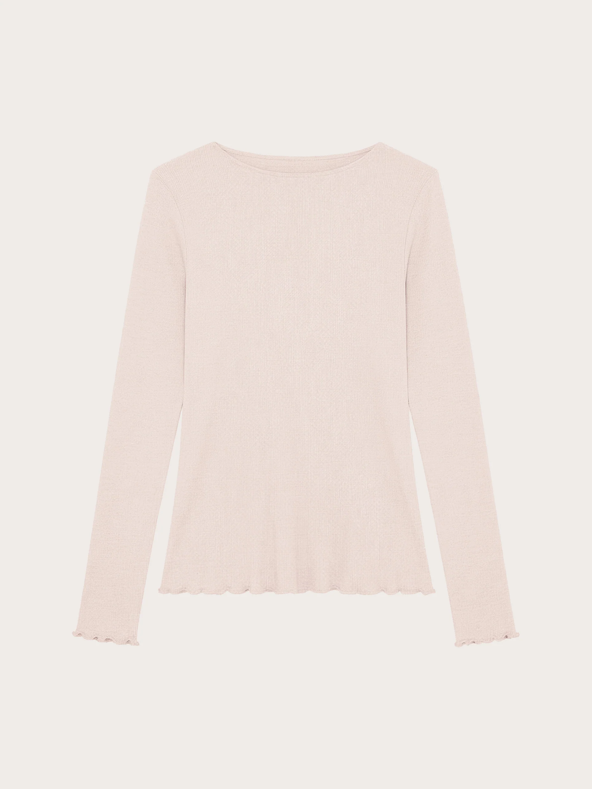 Maglia manica lunga in TENCEL™ Modal con Cashmere - Image 25