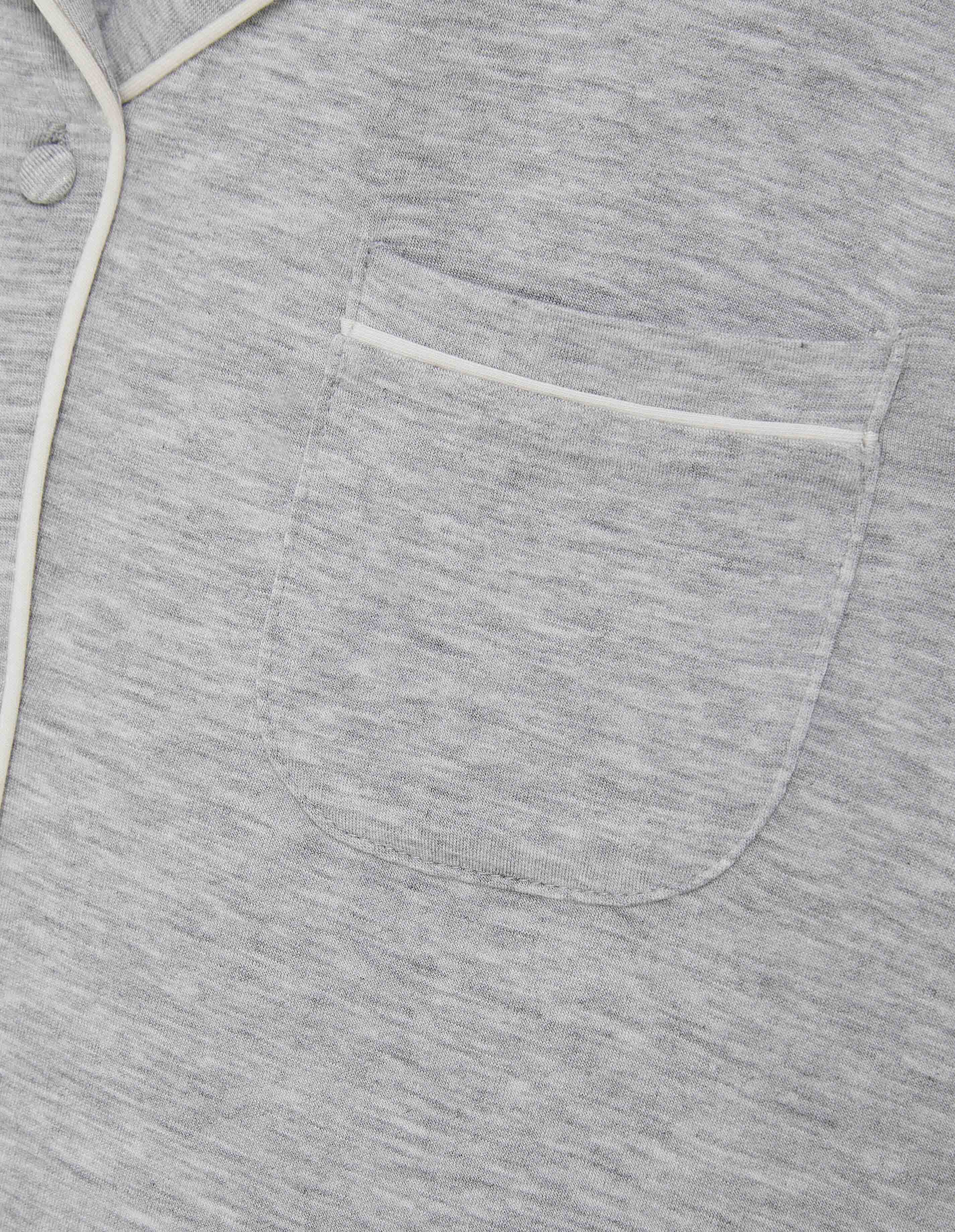 Maglia pigiama taglio camicia Daily con TENCEL™ Modal - Image 5