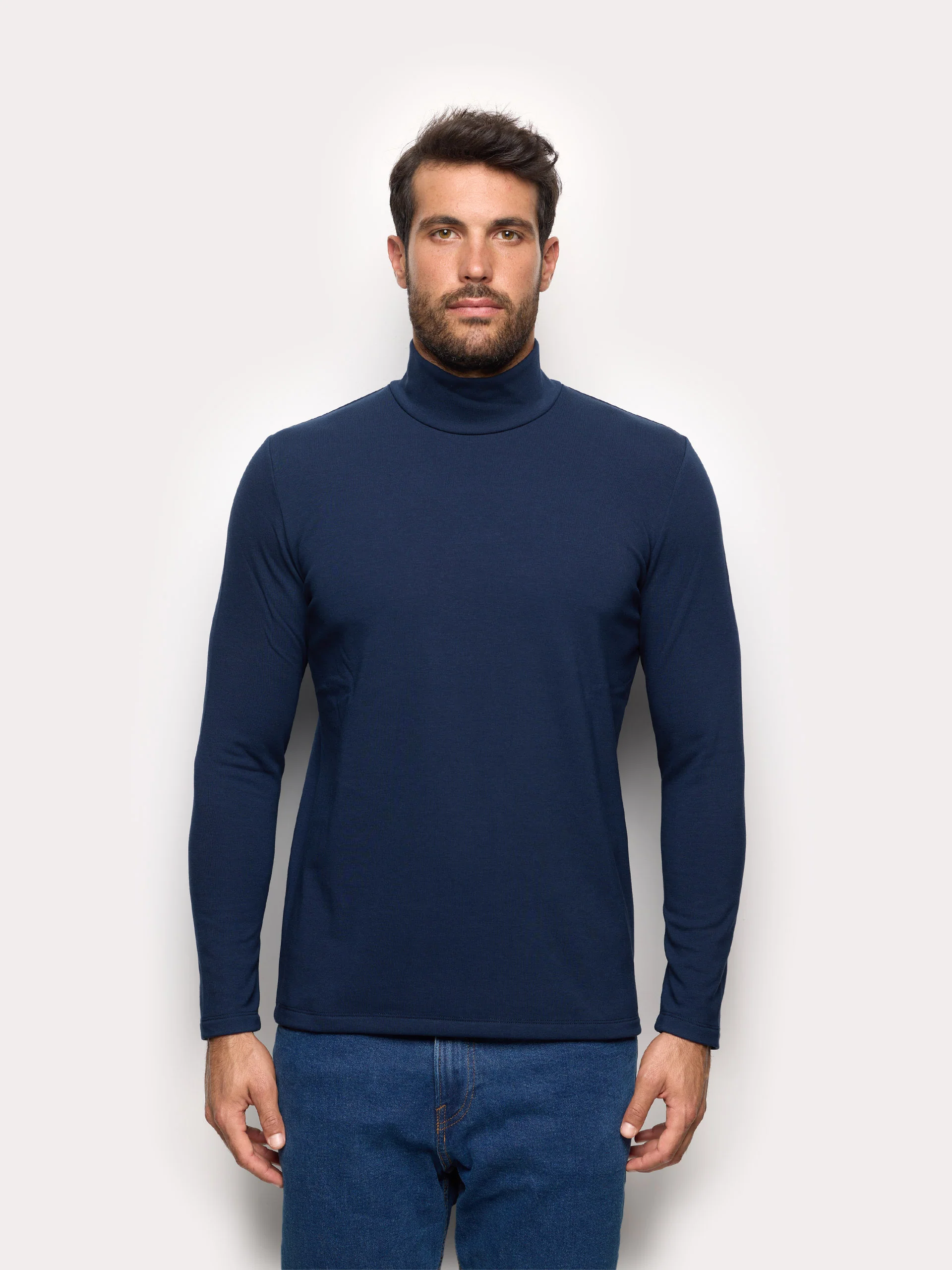 Maglia termica manica lunga a lupetto in TENCEL™ Modal e Viscosa Ultra Warm Thermal - Image 2
