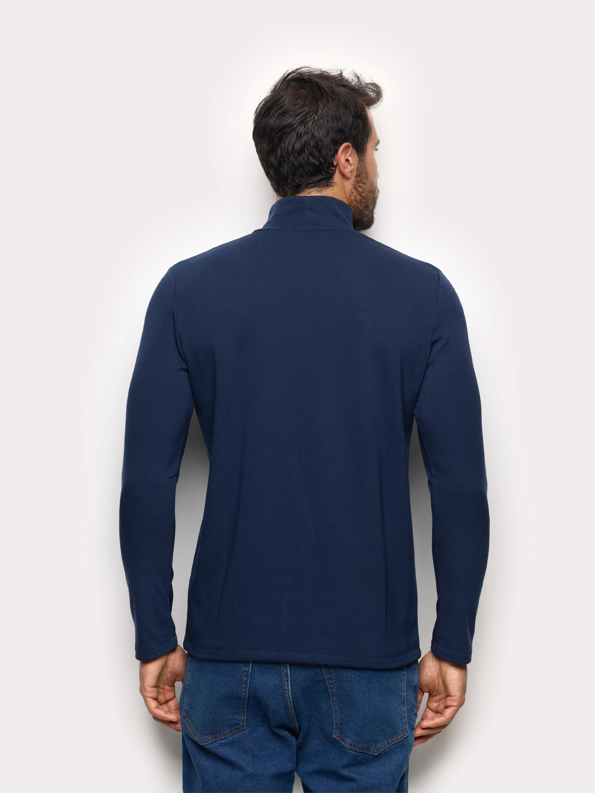 Maglia termica manica lunga a lupetto in TENCEL™ Modal e Viscosa Ultra Warm Thermal - Image 4