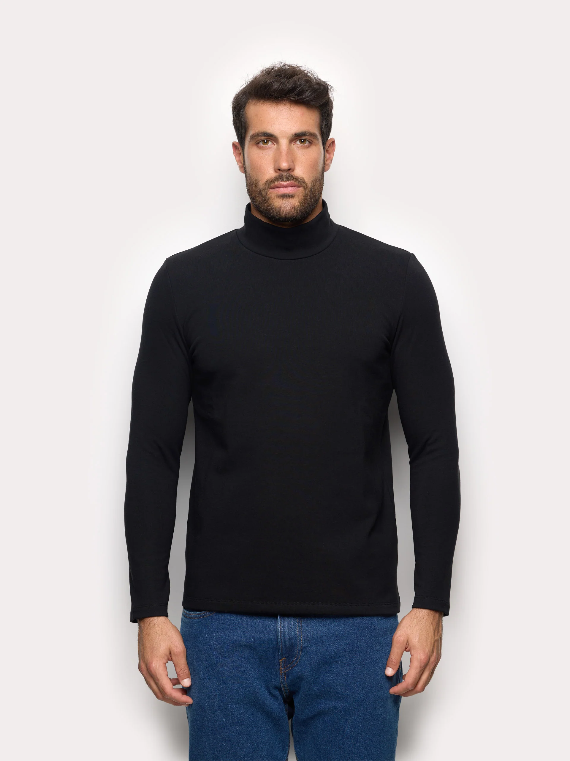 Maglia termica manica lunga a lupetto in TENCEL™ Modal e Viscosa Ultra Warm Thermal - Image 7