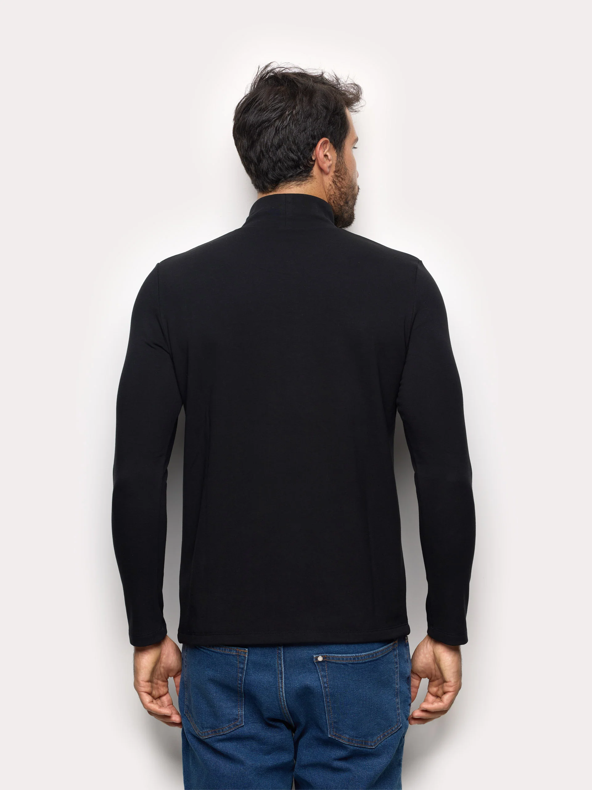 Maglia termica manica lunga a lupetto in TENCEL™ Modal e Viscosa Ultra Warm Thermal - Image 9