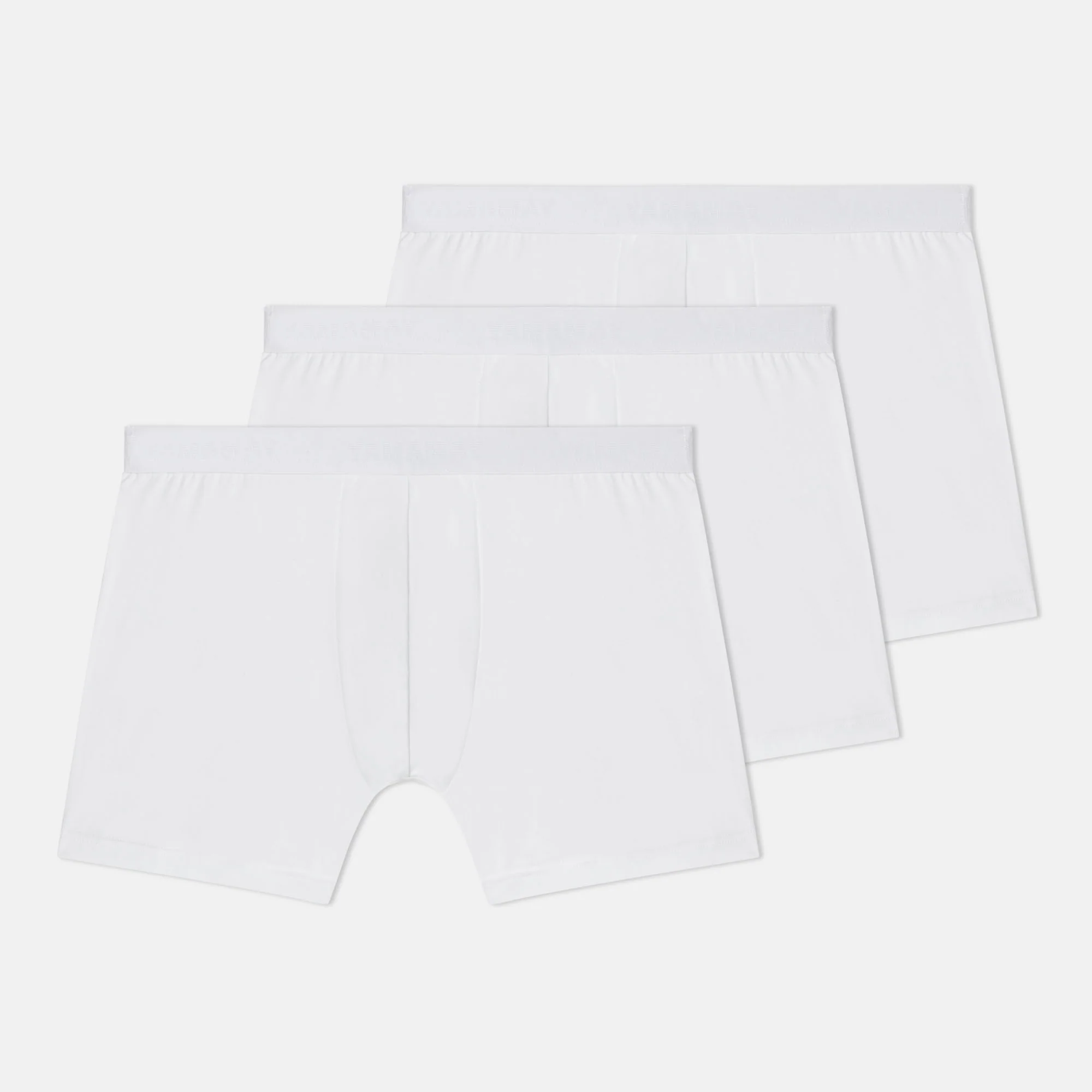 Multipack tre boxer in cotone tinta unita New Simply - Image 4