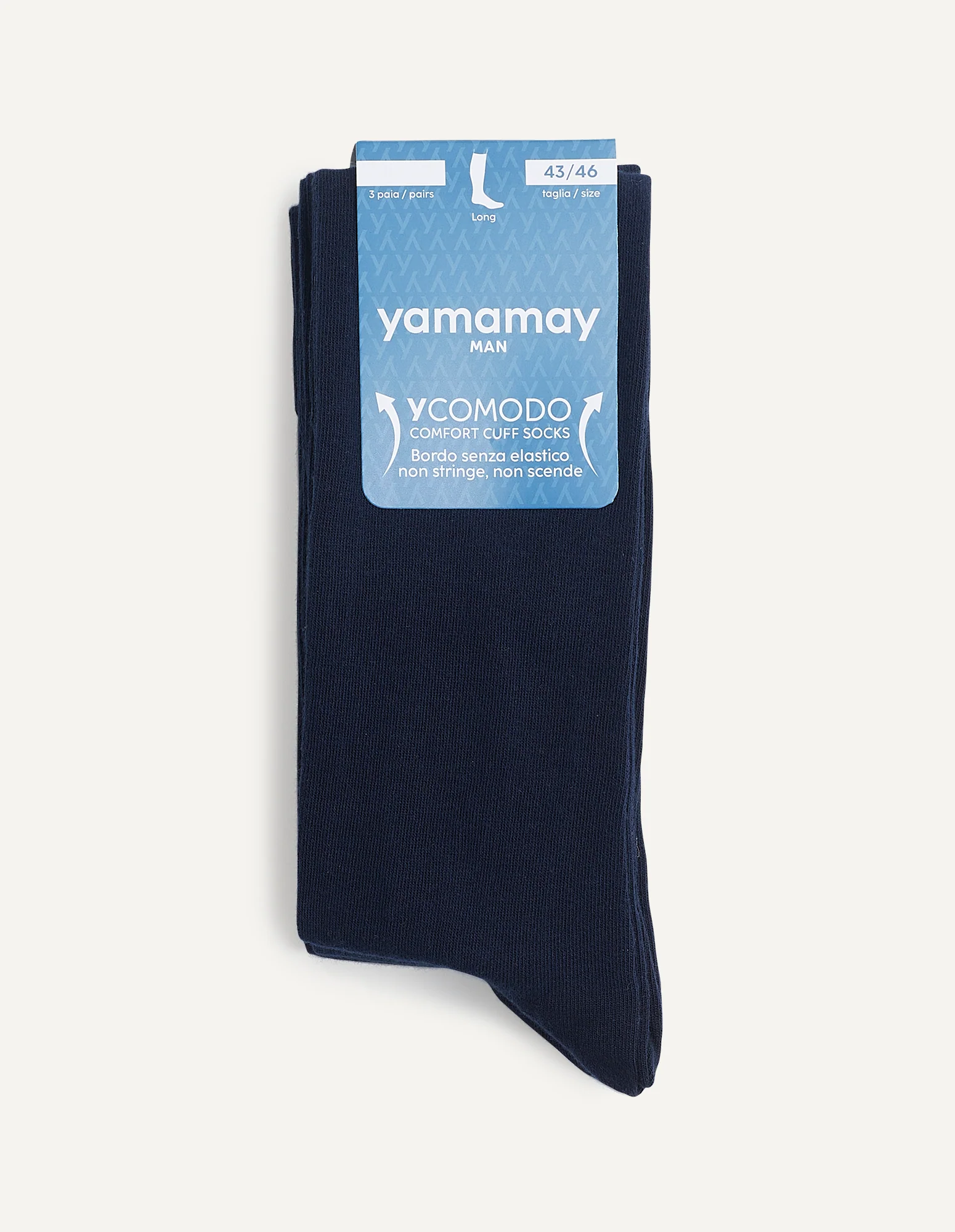 Multipack tre calze lunghe unisex in  caldo cotone Comodo - Image 4