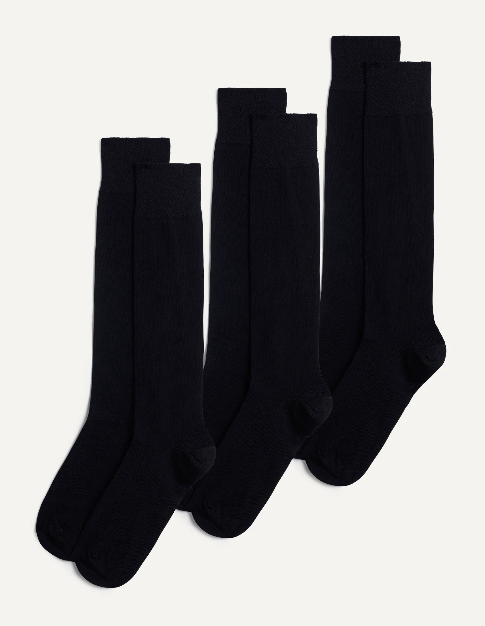 Multipack tre calze lunghe unisex in  caldo cotone Comodo - Image 6