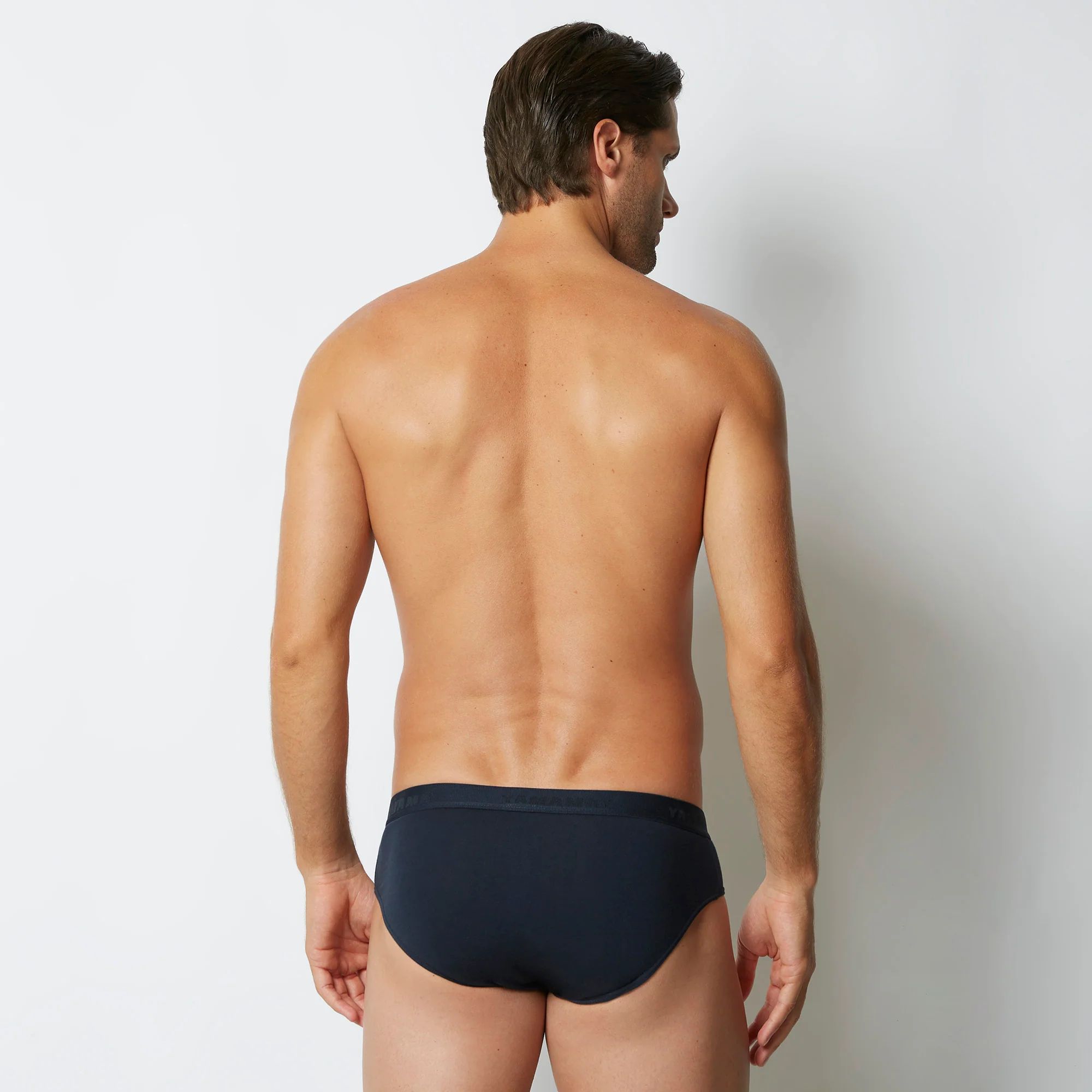 Multipack tre slip uomo in cotone tinta unita New Simply - Image 7