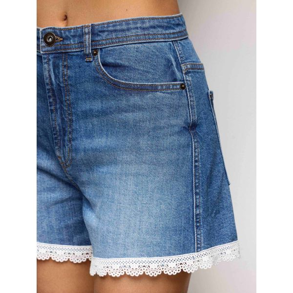Pantalone corto in denim stretch - Summer Glam - Image 3