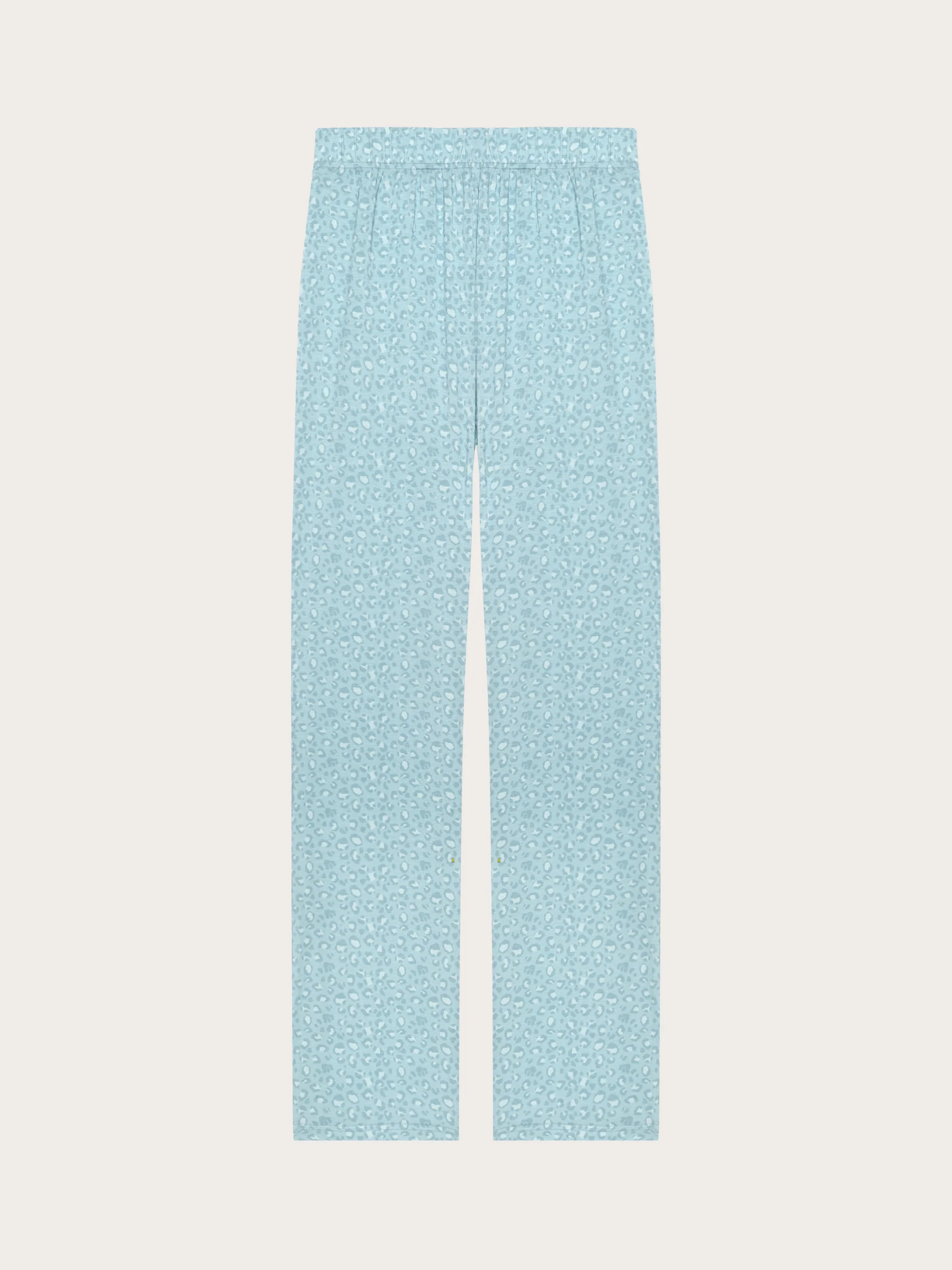 Pantalone lungo con TENCEL™ Modal Leopard - Image 4