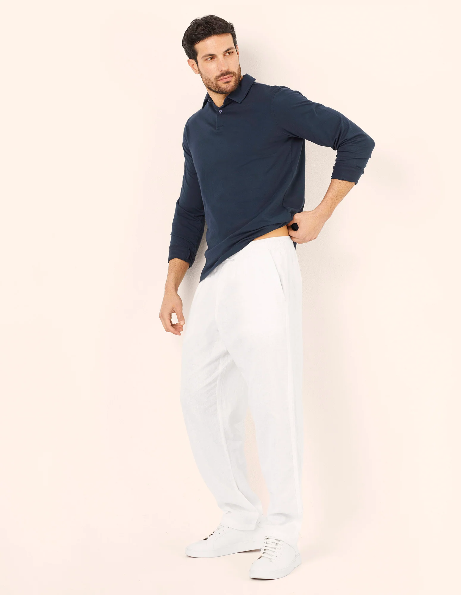 Pantalone lungo da uomo Cotton Linen - Image 10