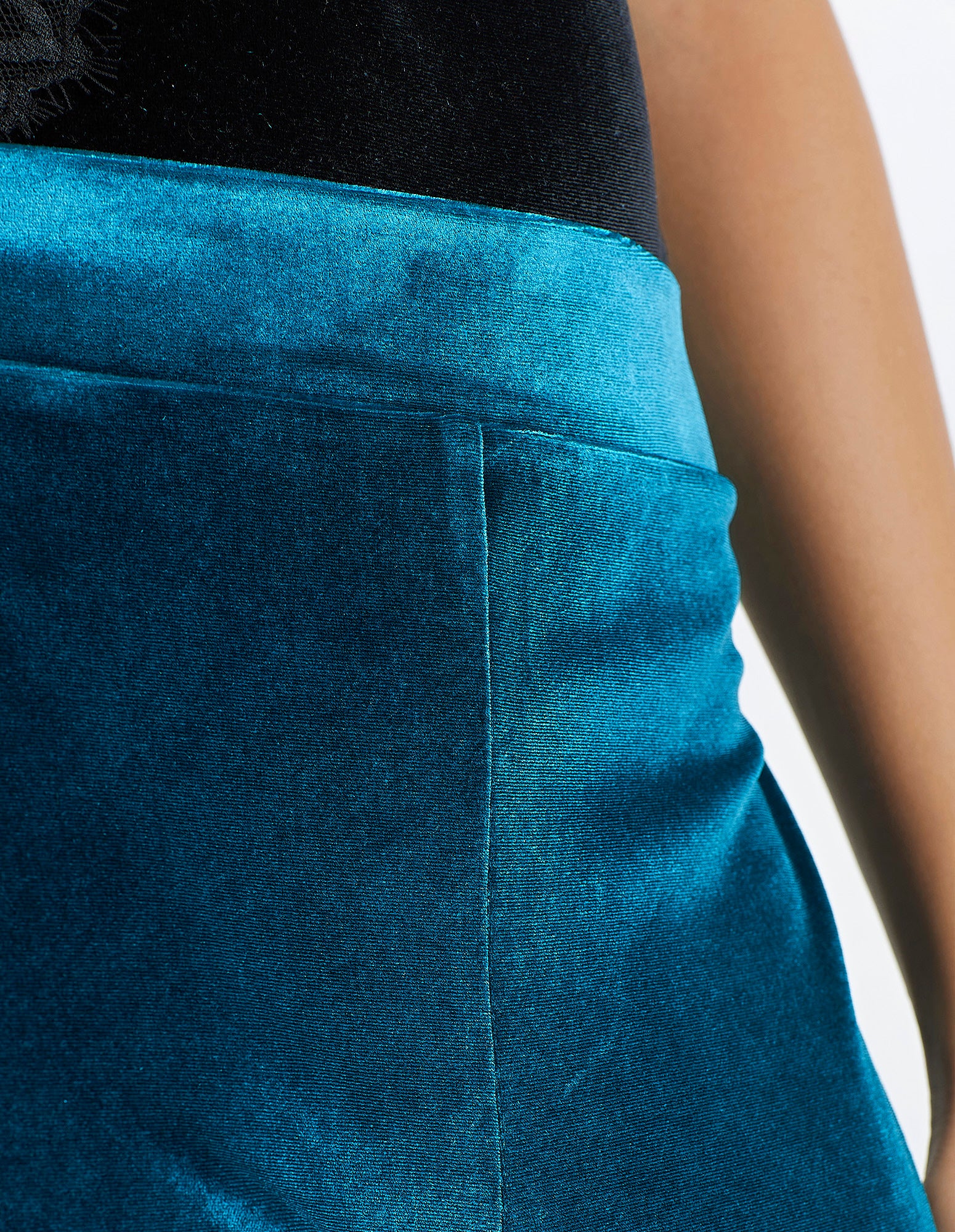 Pantalone lungo in velluto Velvet Party - Image 4